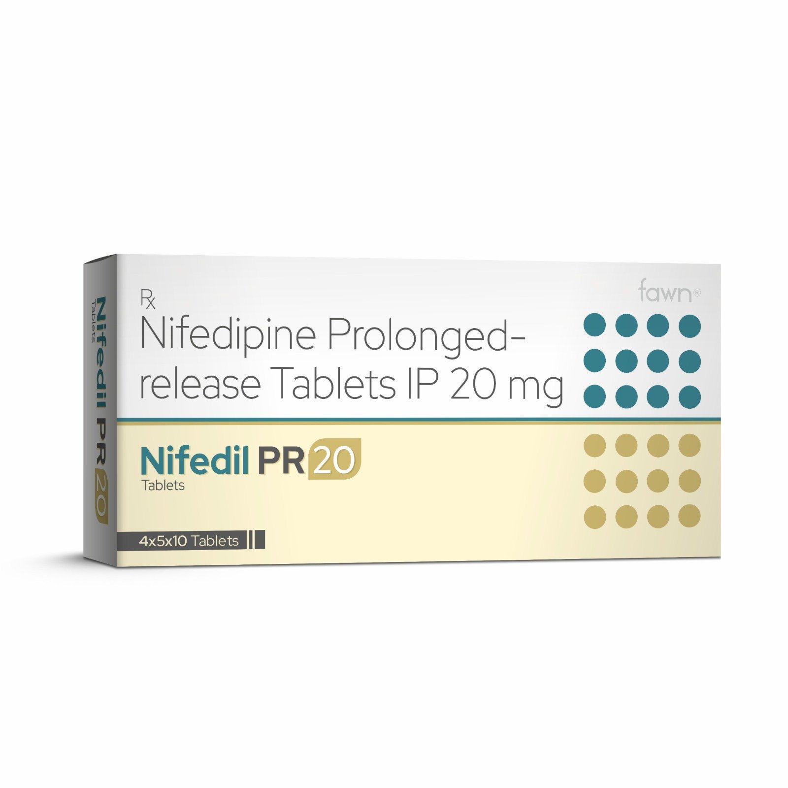 Nifedipine Prolonged Release Tablets IP 20 Mg - NIFEDIL PR 20 Tablets