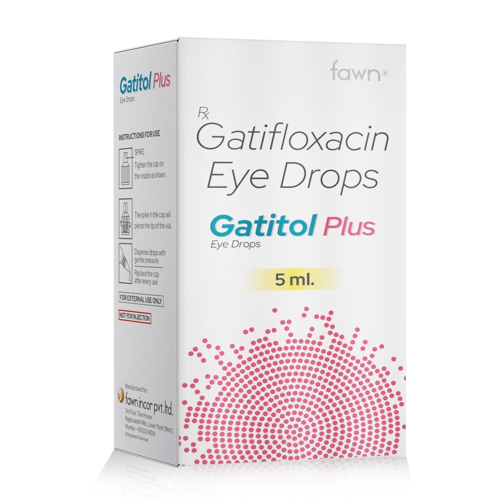 Gatifloxacin Eye Drop - GATITOL PLUS Eye Drop