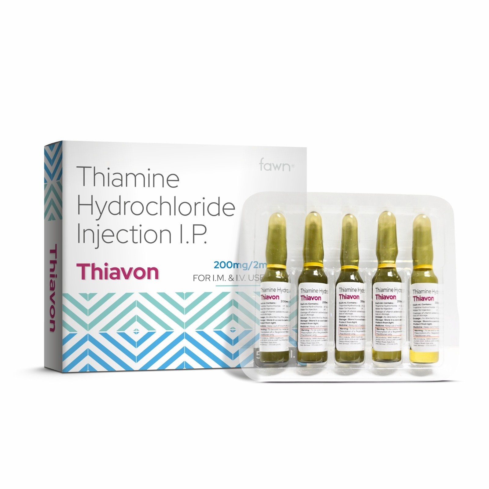 Thiamine Hydrochloride Injection IP - THIAVON Injection image 2