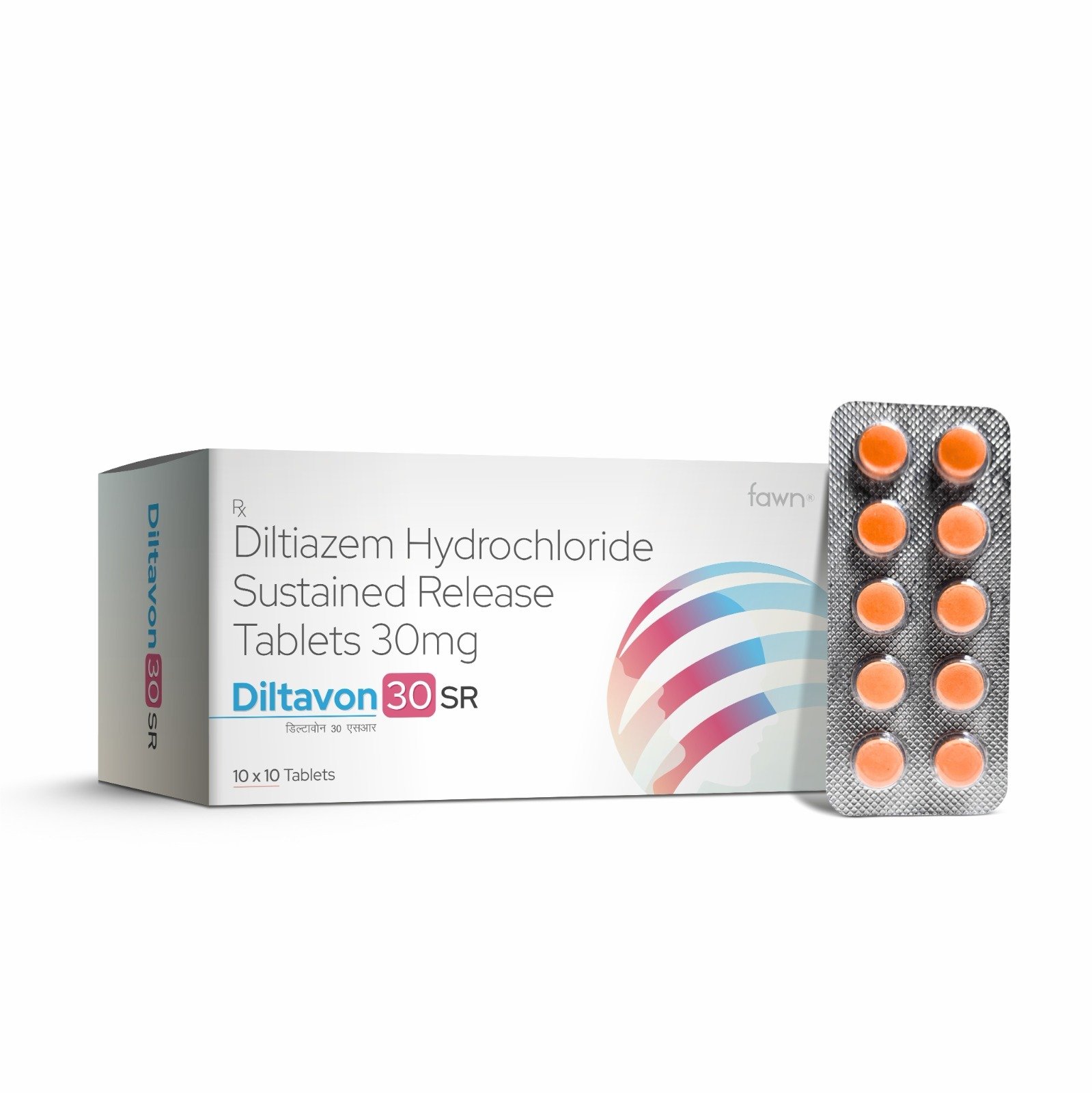 Diltiazem Hydrochloride Sustained Release Tablets 30 Mg - DILTAVON 30 SR Tablets