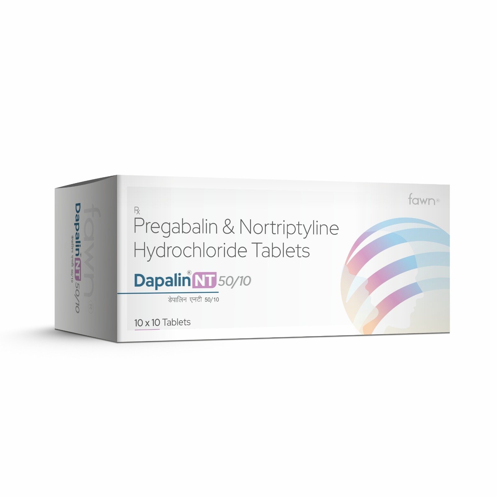 Pregabalin & Nortriptyline Hydrochloride Tablets - DAPALIN NT 50/10 Tablets