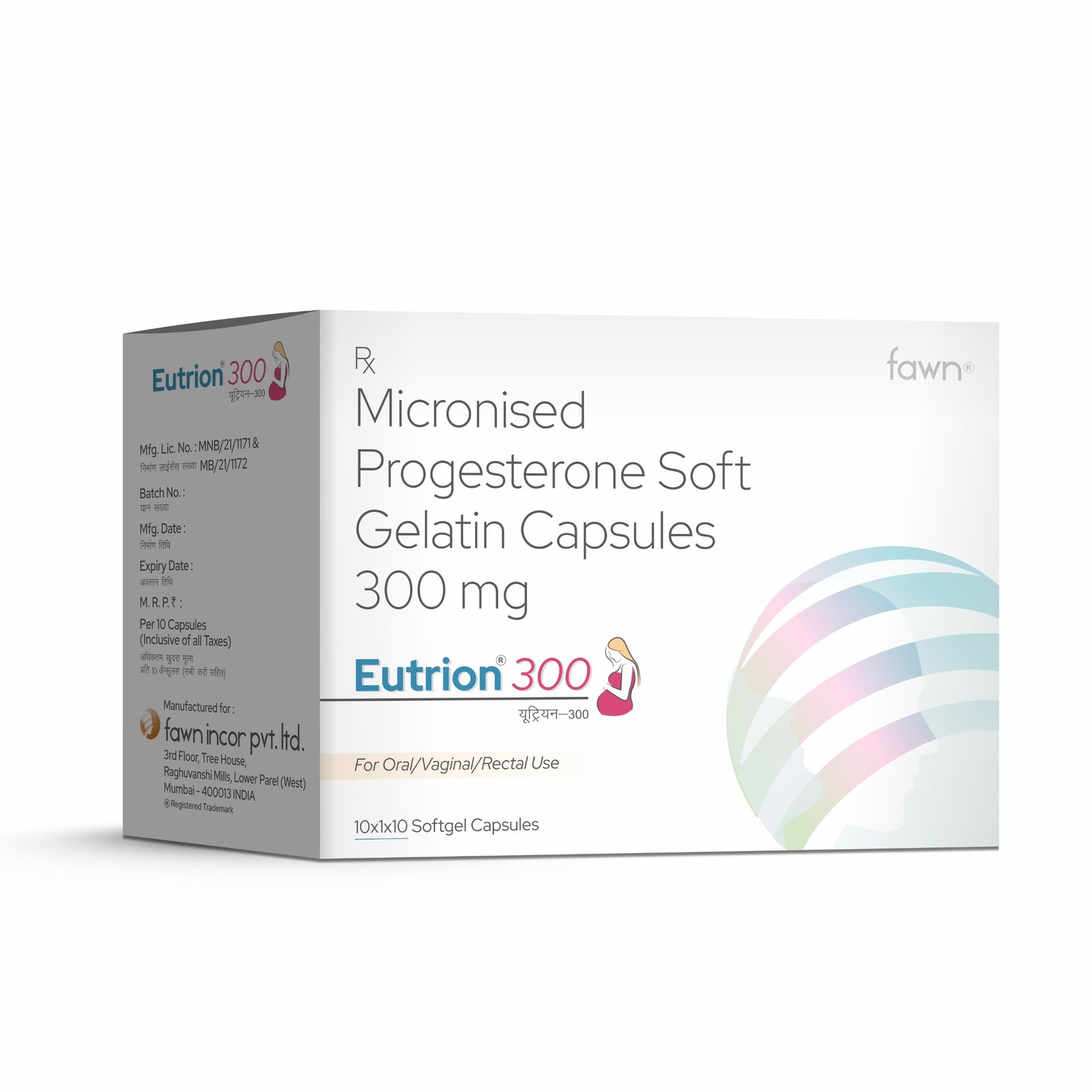 Progesterone Sustained Release Tablets 300 Mg - EUTRION 300 SR