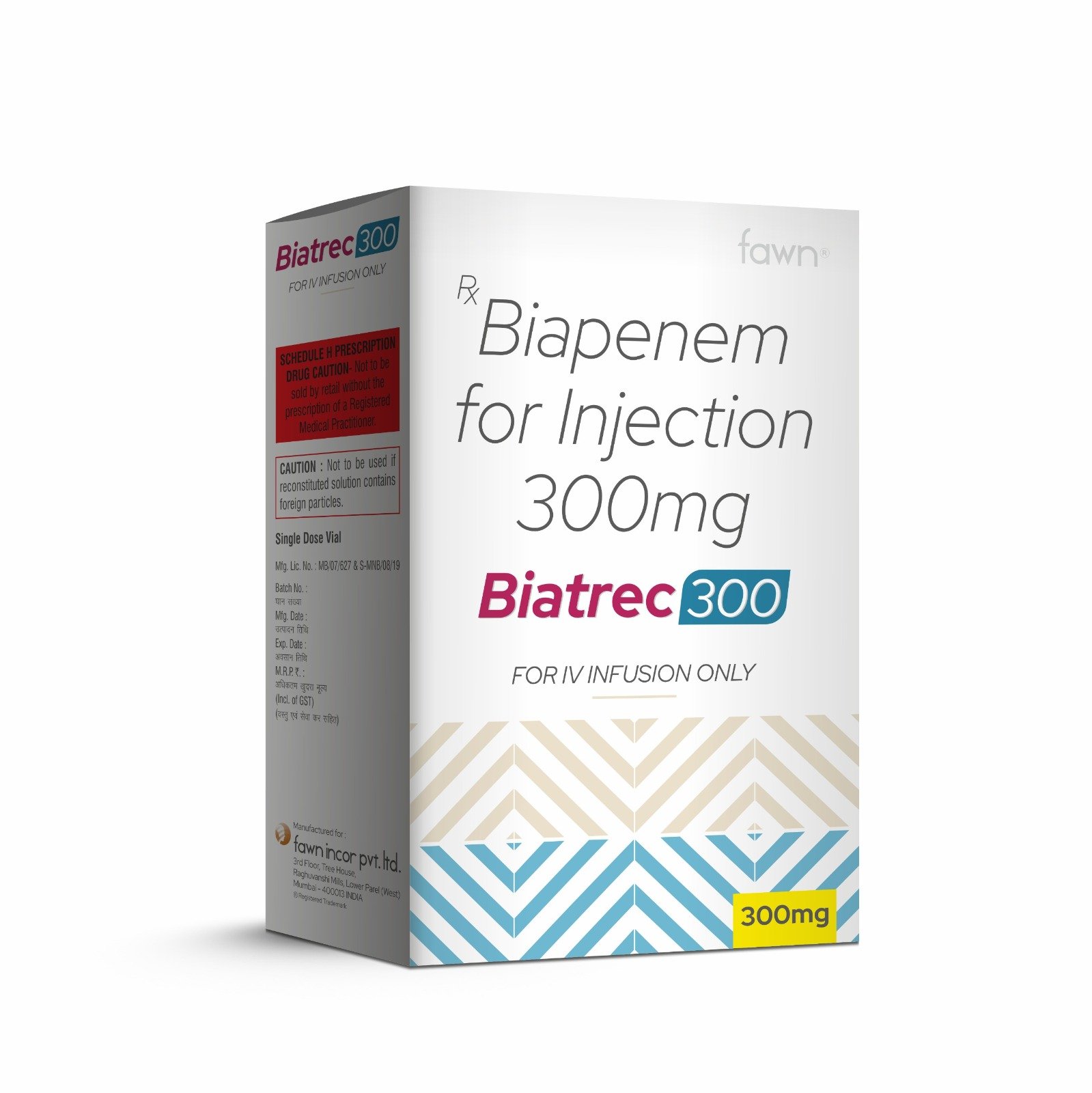 Biapenem for Injection 300 Mg - BIATREC 300 Injection