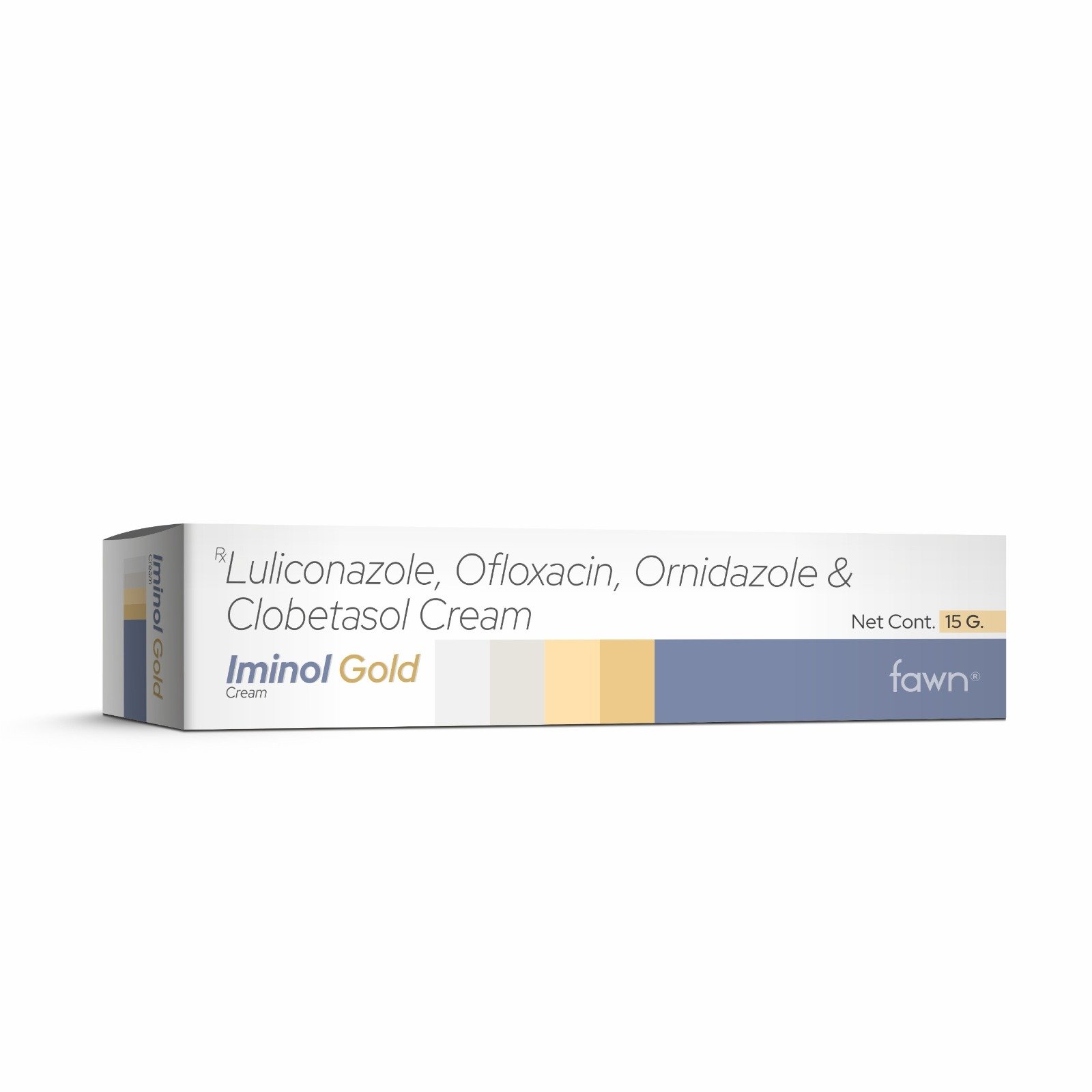 Luliconazole, Ofloxacin, Ornidazole & Clobetasol Cream - IMINOL GOLD Cream