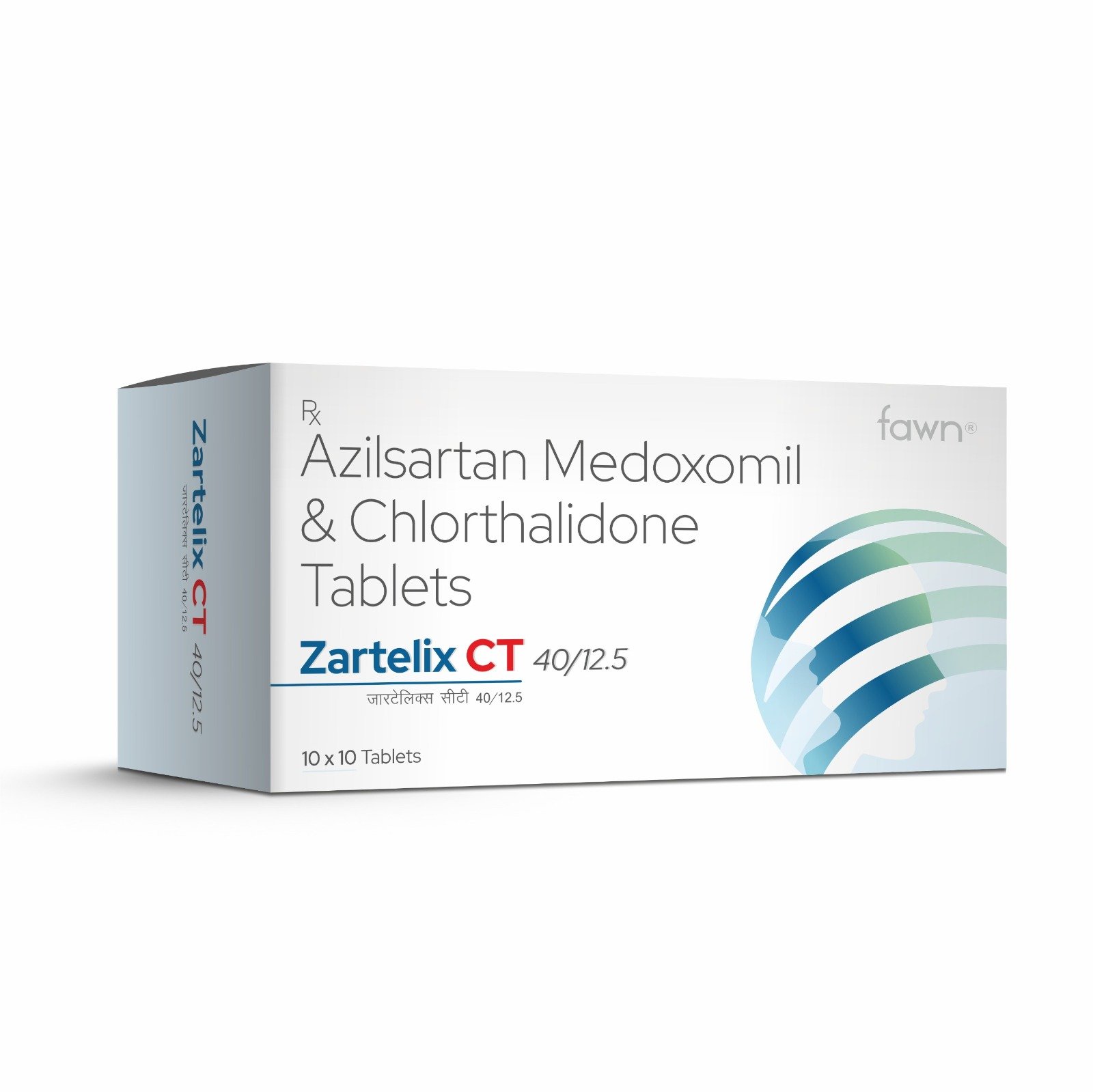 Azilsartan Medoxomil & Chlorthalidone Tablets - ZARTELIX CT 40/12.5 Tablets
