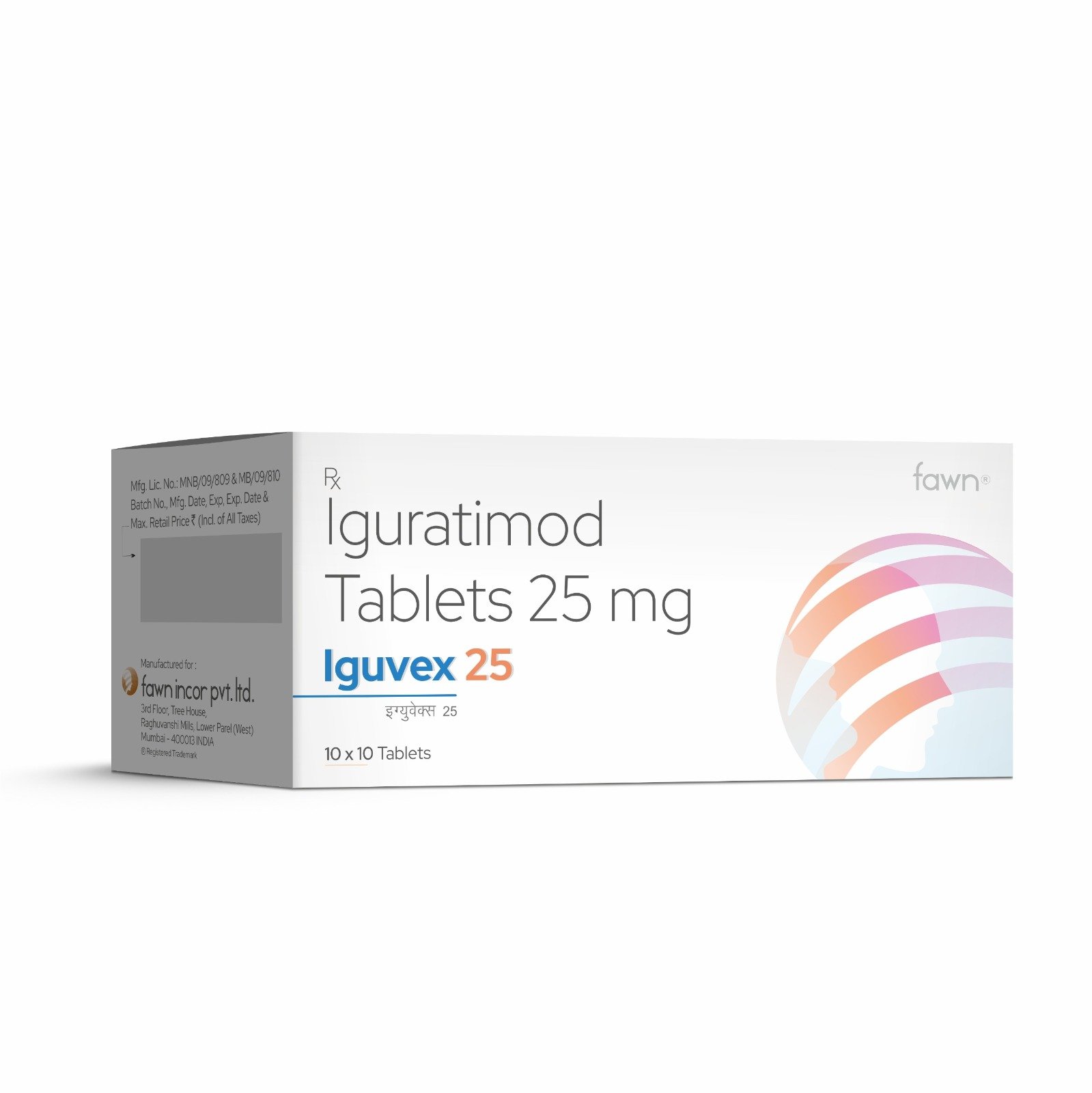 Iguratimod Tablets 25 Mg - IGUVEX 25 Tablets