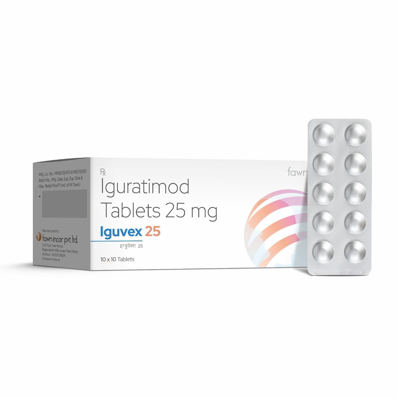 Iguratimod Tablets 25 Mg - IGUVEX 25 Tablets image 2