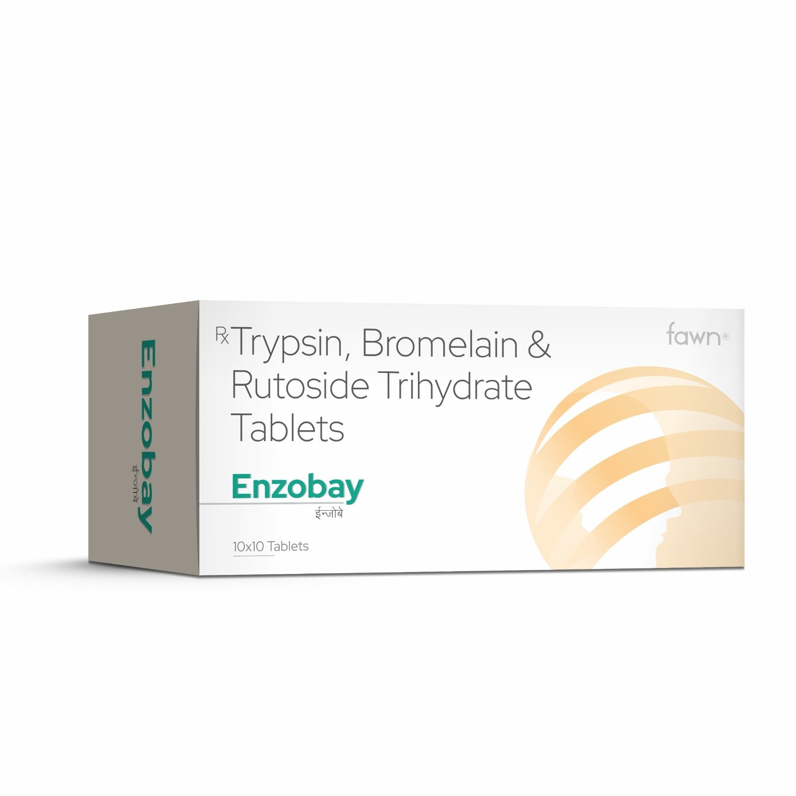 Trypsin Bromelain & Rutoside Trihydrate Tablets - ENZOBAY Tablets