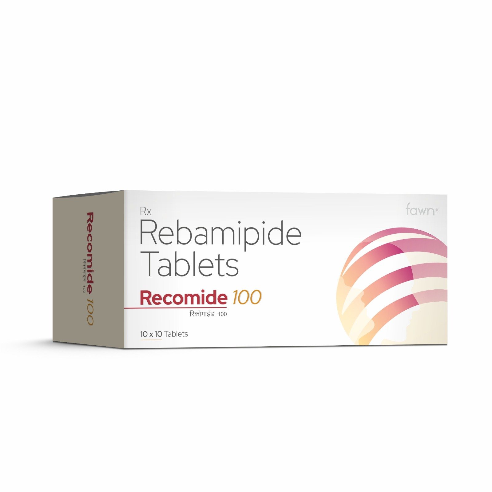 Rebamipide Tablets 100 Mg - RECOMIDE 100 Tablets