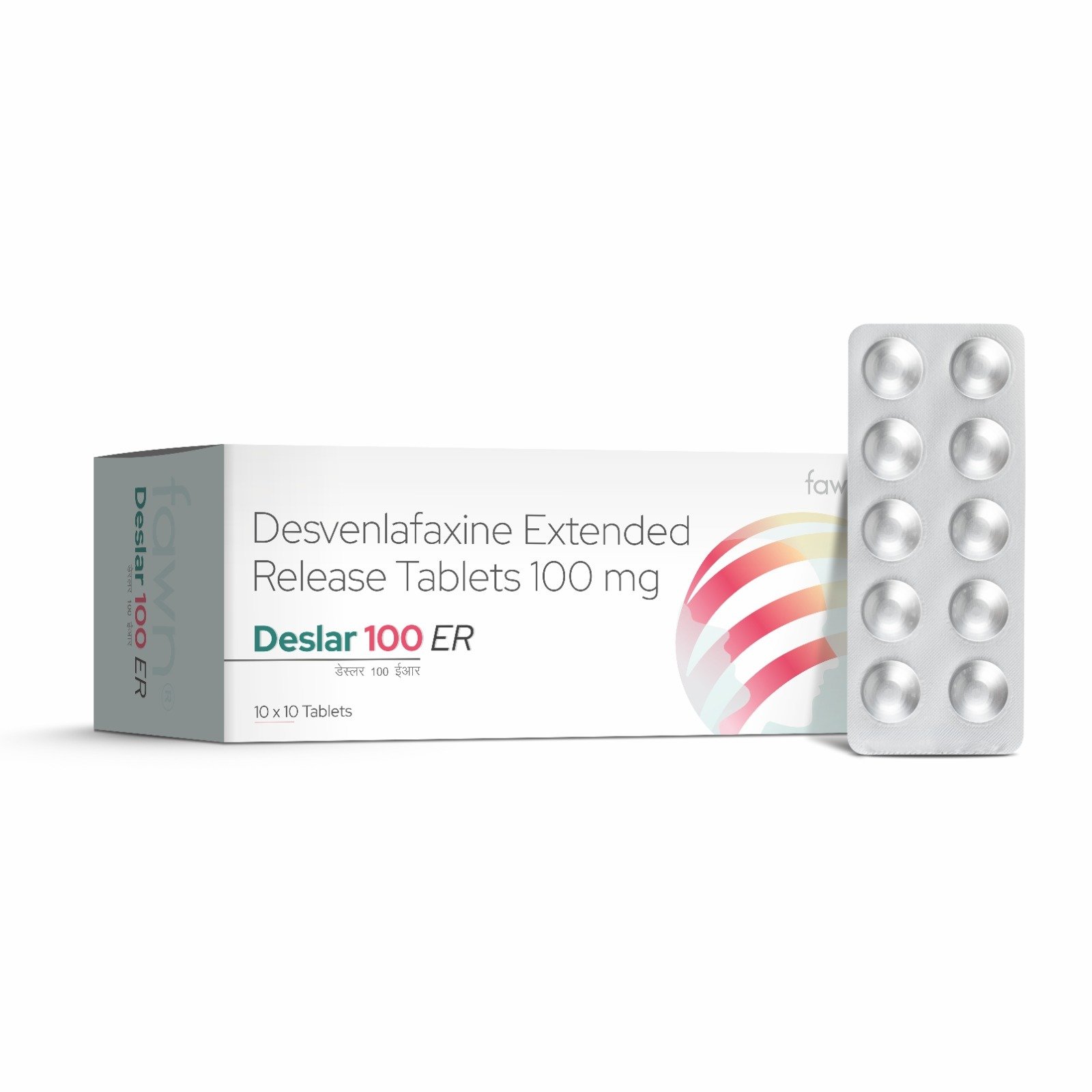 Desvenlafaxine Extended Release Tablets 100 Mg - DESLAR 100 ER Tablets