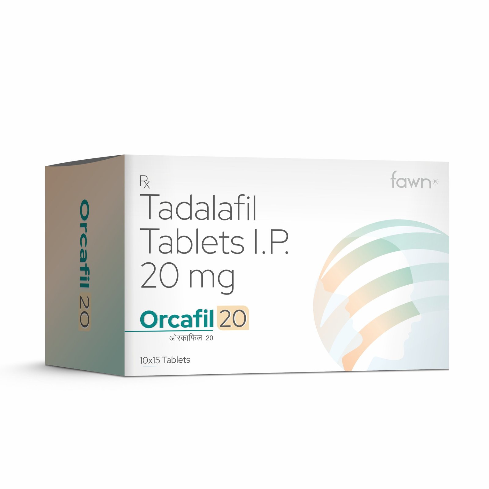 Tadalafil Tablets IP 20 Mg - ORCAFIL 20 Tablets