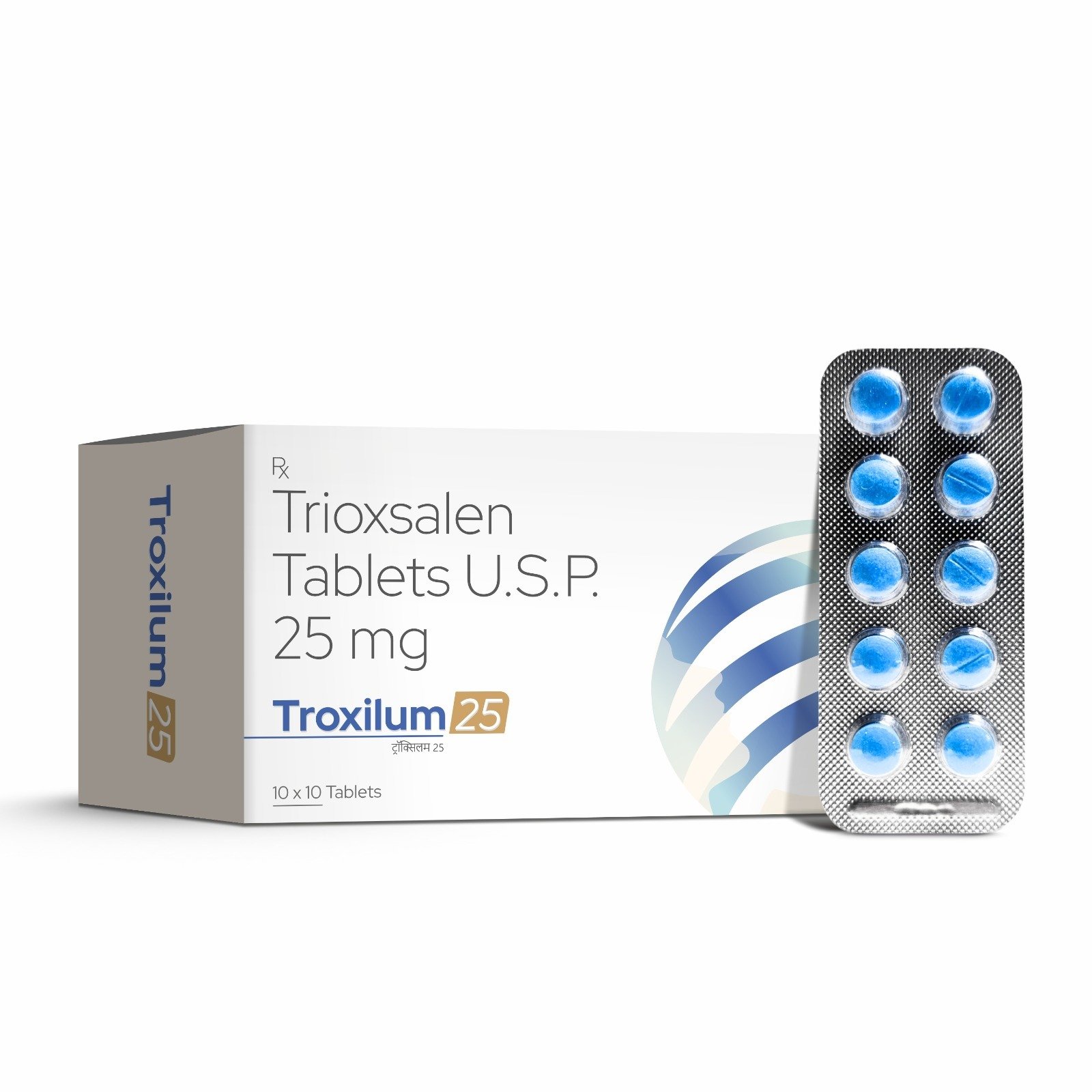Trioxsalen Tablets USP 25 Mg - TROXILUM 25 Tablets