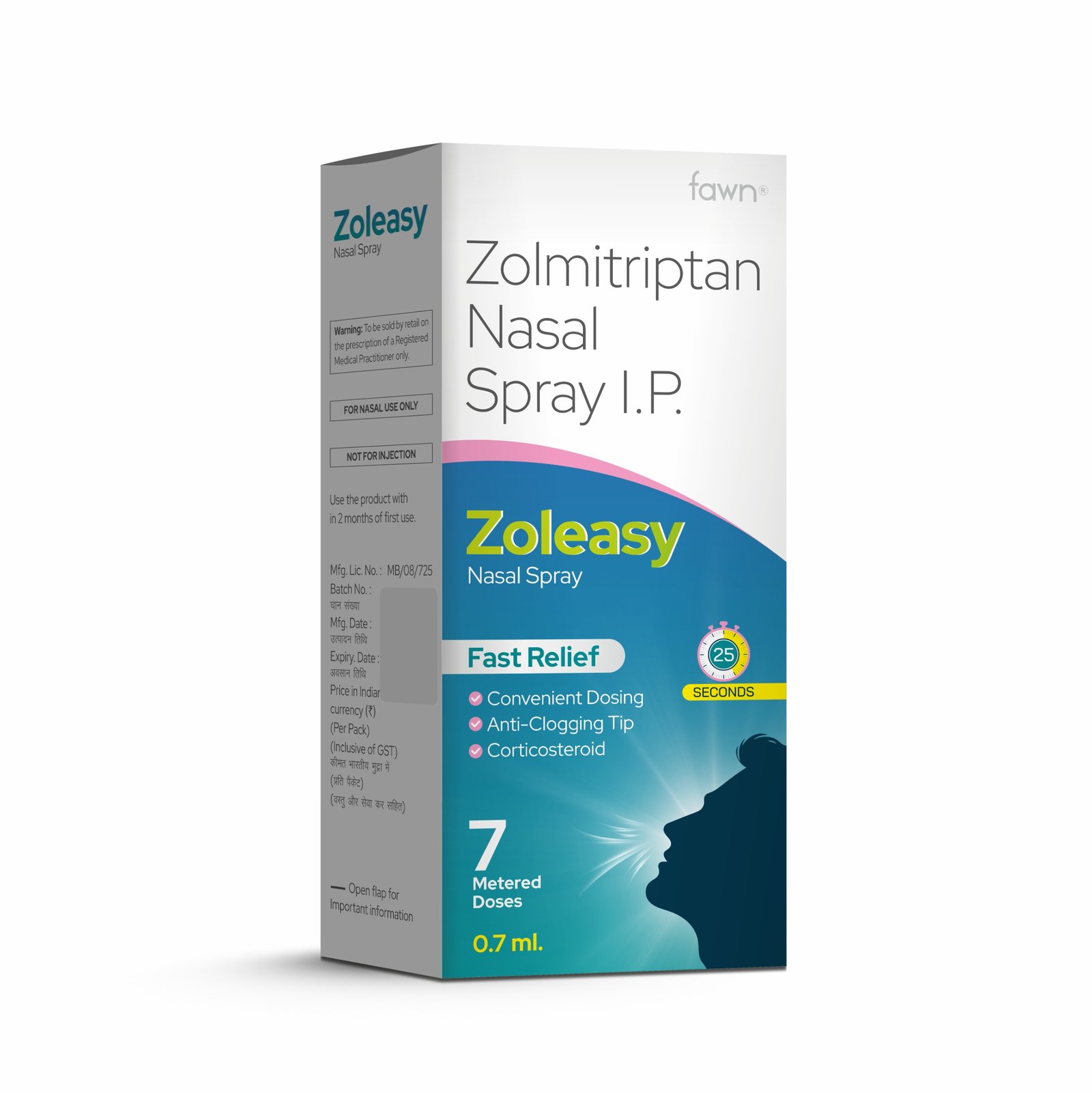 Zolmitriptan Nasal Spray - ZOLEASY Nasal Spray