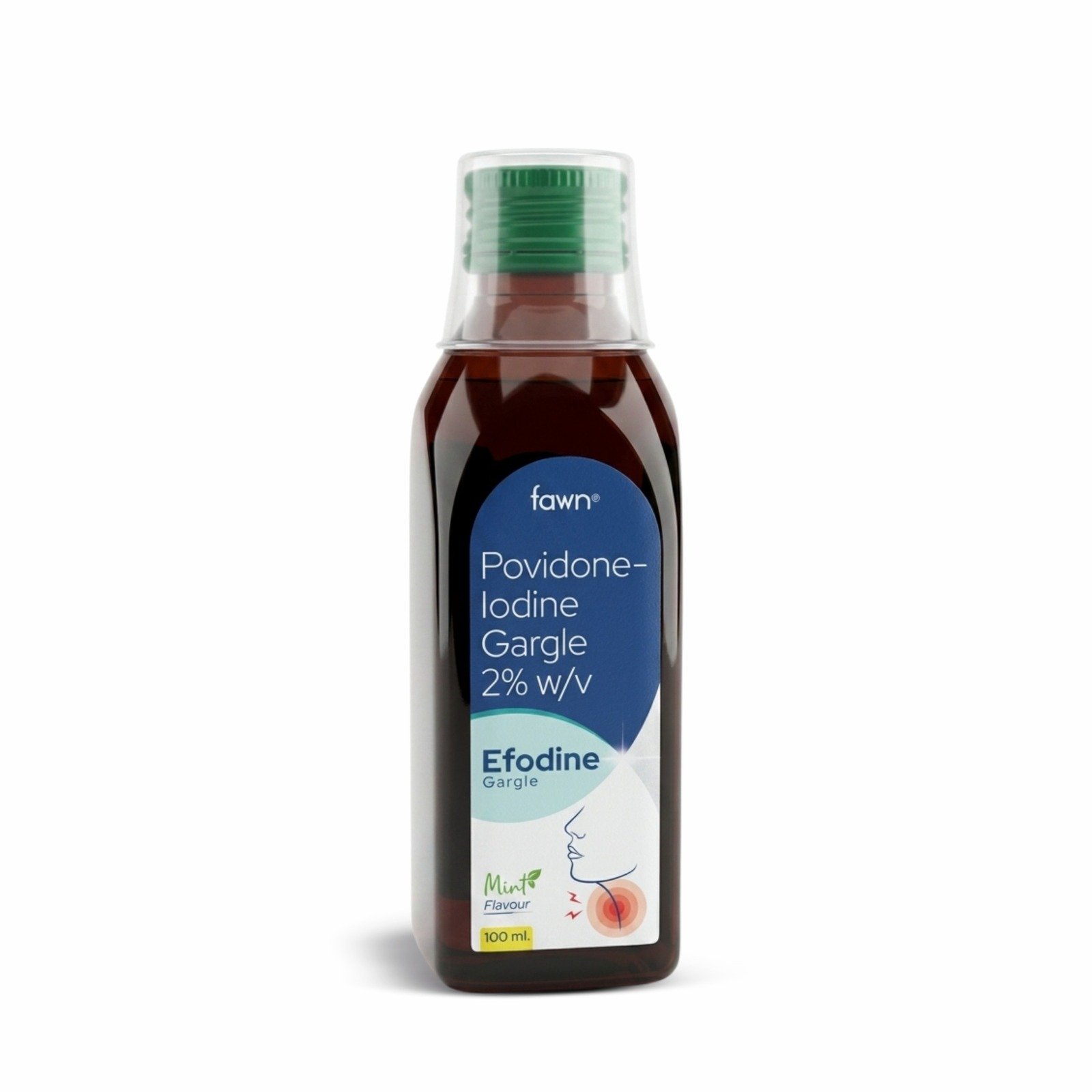 Povidone Iodine Gargle 2% w/v - EFODINE Gargle