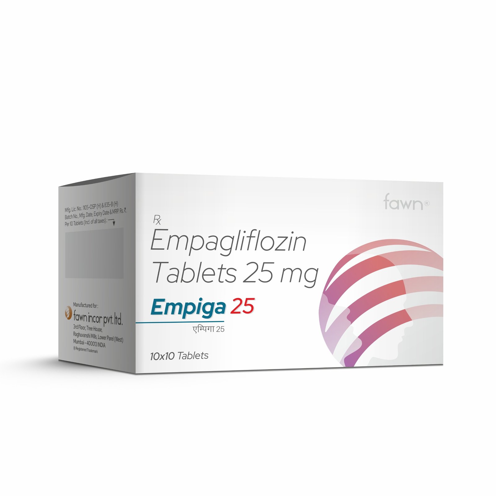 Empagliflozin 25 MG Tablets - EMPIGA 25