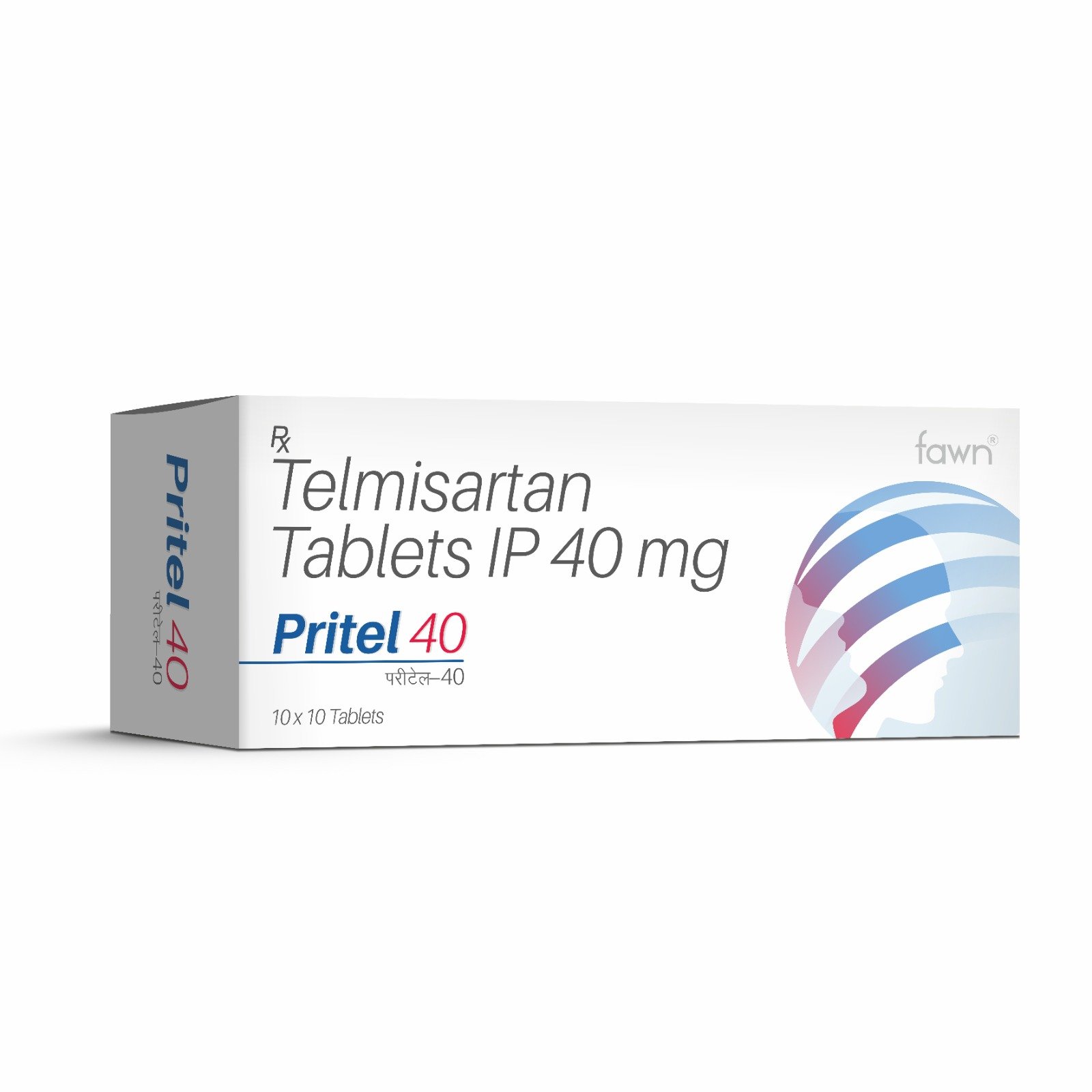 Telmisartan Tablets I.P. 40 Mg - PRITEL 40 Tablets