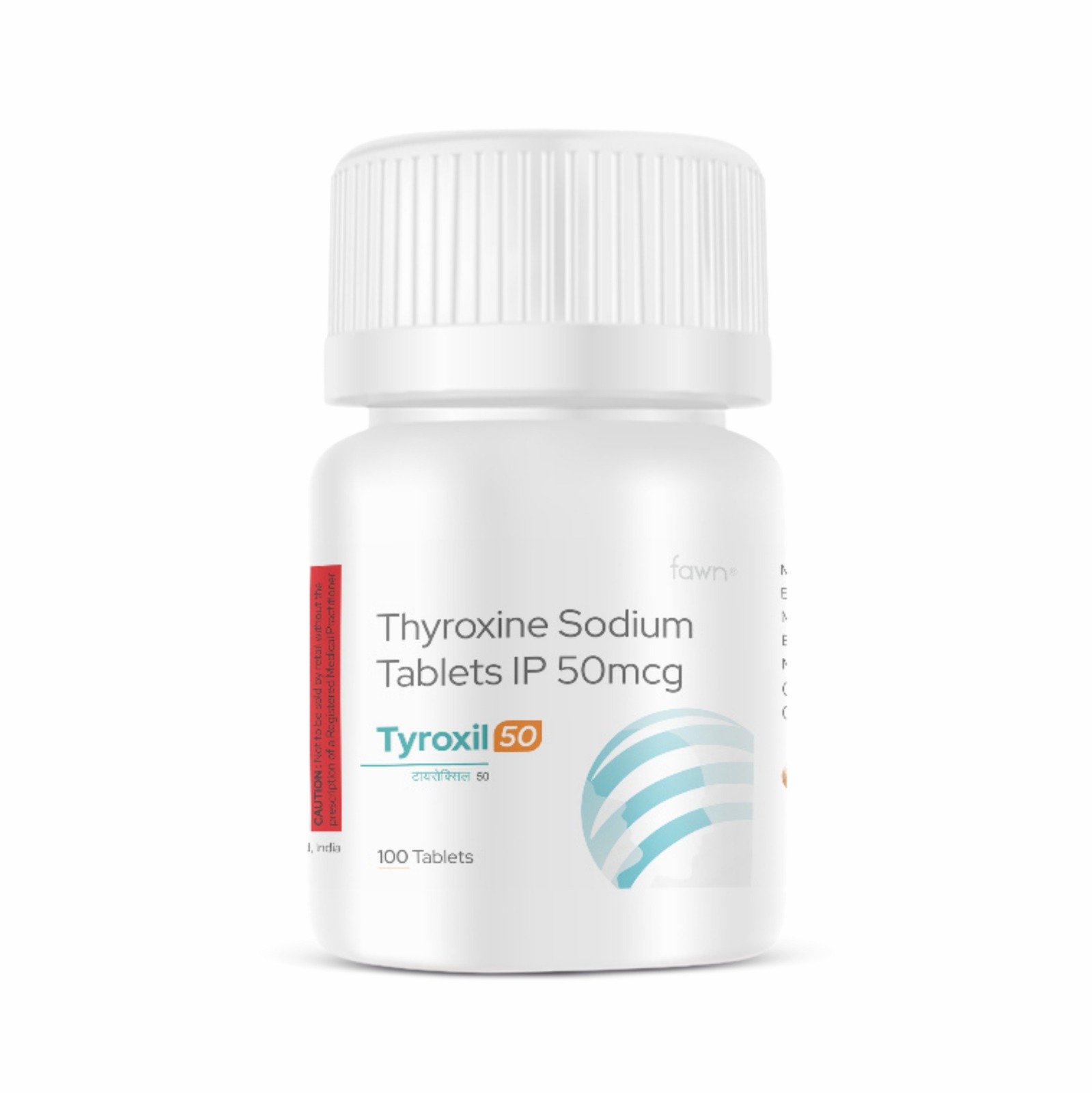 Thyroxine Sodium Tablets IP 50 Mcg - TYROXIL 50 image 2