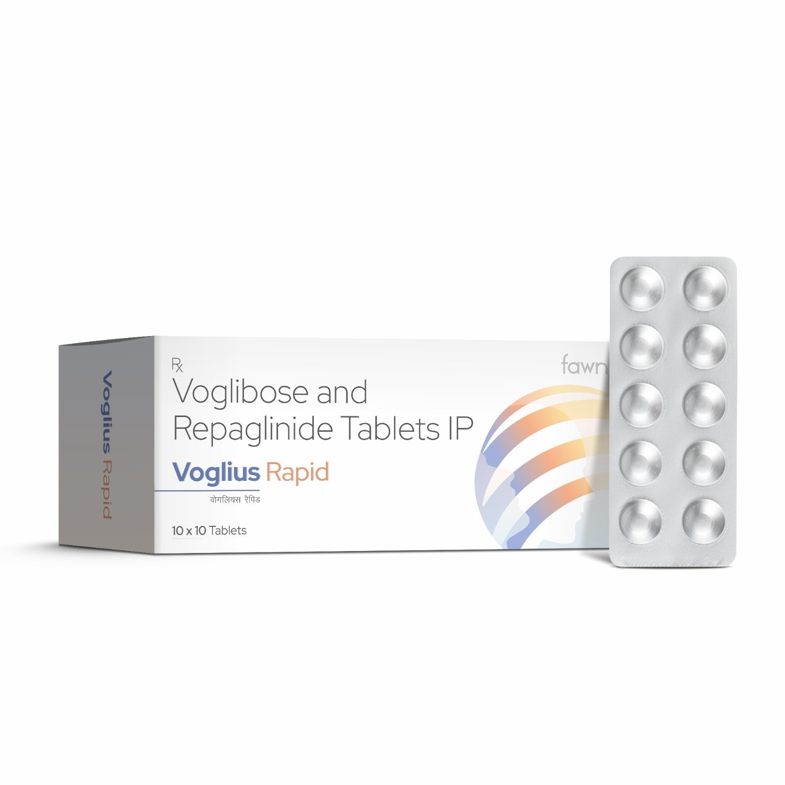Voglibose & Repaglinide Tablets IP - VOGLIUS RAPID Tablets