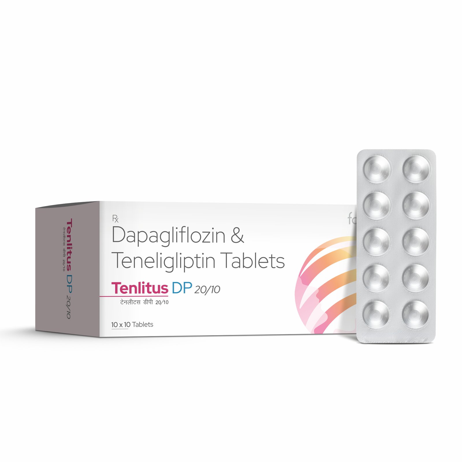 Dapagliflozin & Teneligliptin Tablets - TENLITUS DP 20/10 image 2