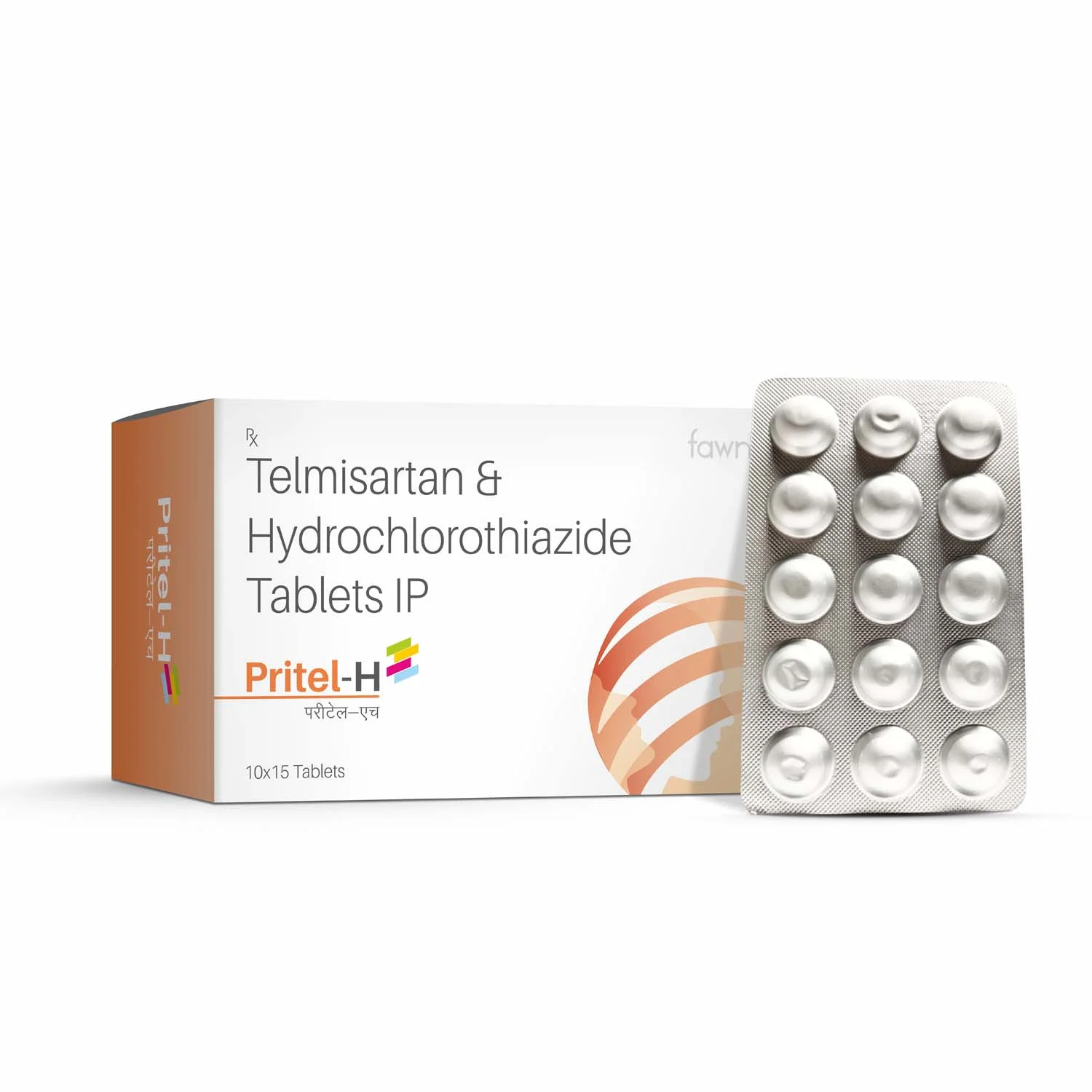 Telmisartan & Hydrochlorothiazide Tablets IP - PRITEL H