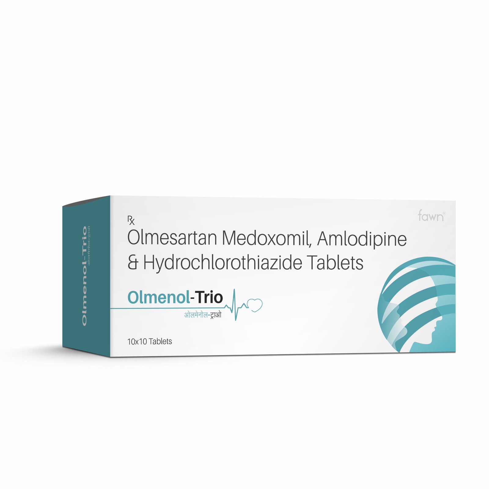 Olmesartan Medoxomil, Amlodipine & Hydrochlorothiazide Tablets - OLMENOL TRIO