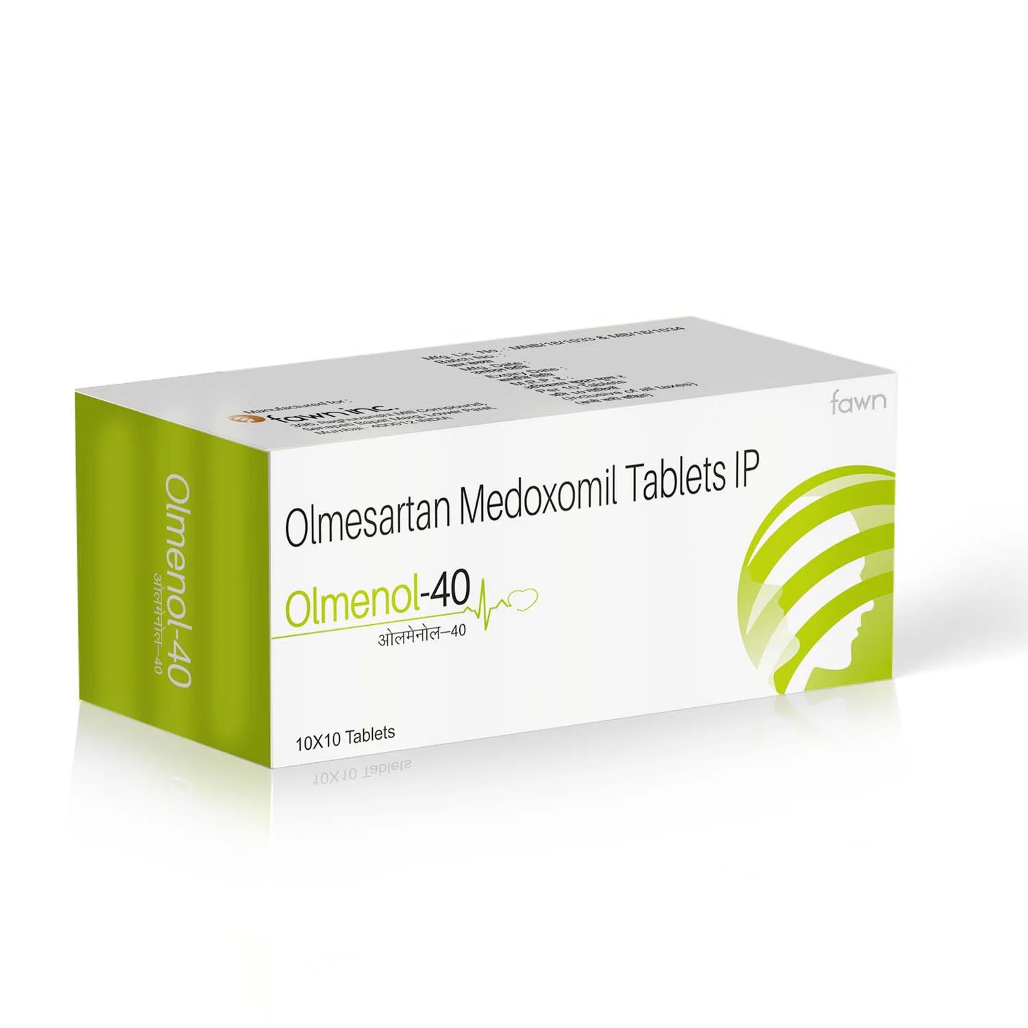 Olmesartan Medoxomil Tablets IP - OLMENOL 40