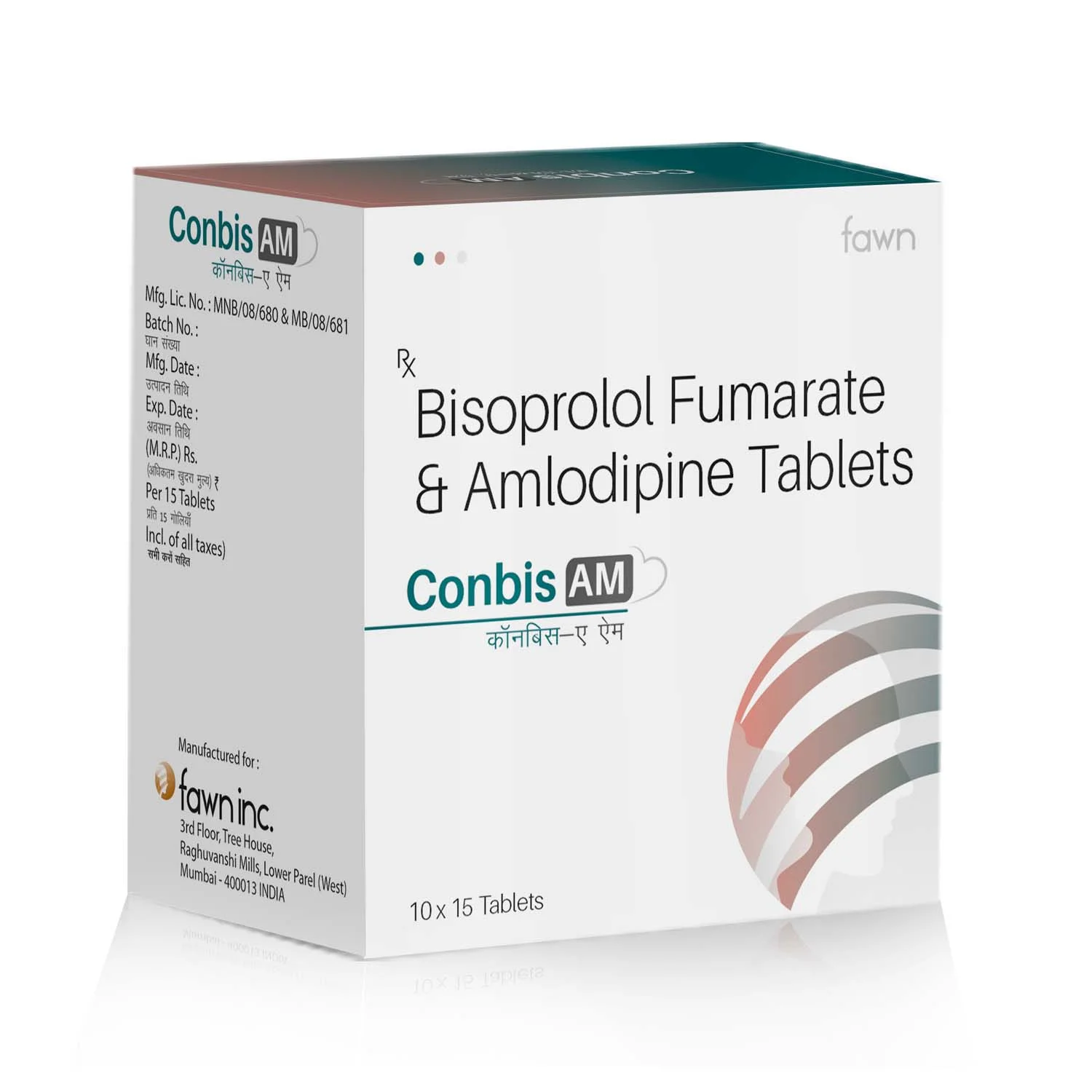 Bisoprolol Fumarate & Amlodipine Tablets - CONBIS AM