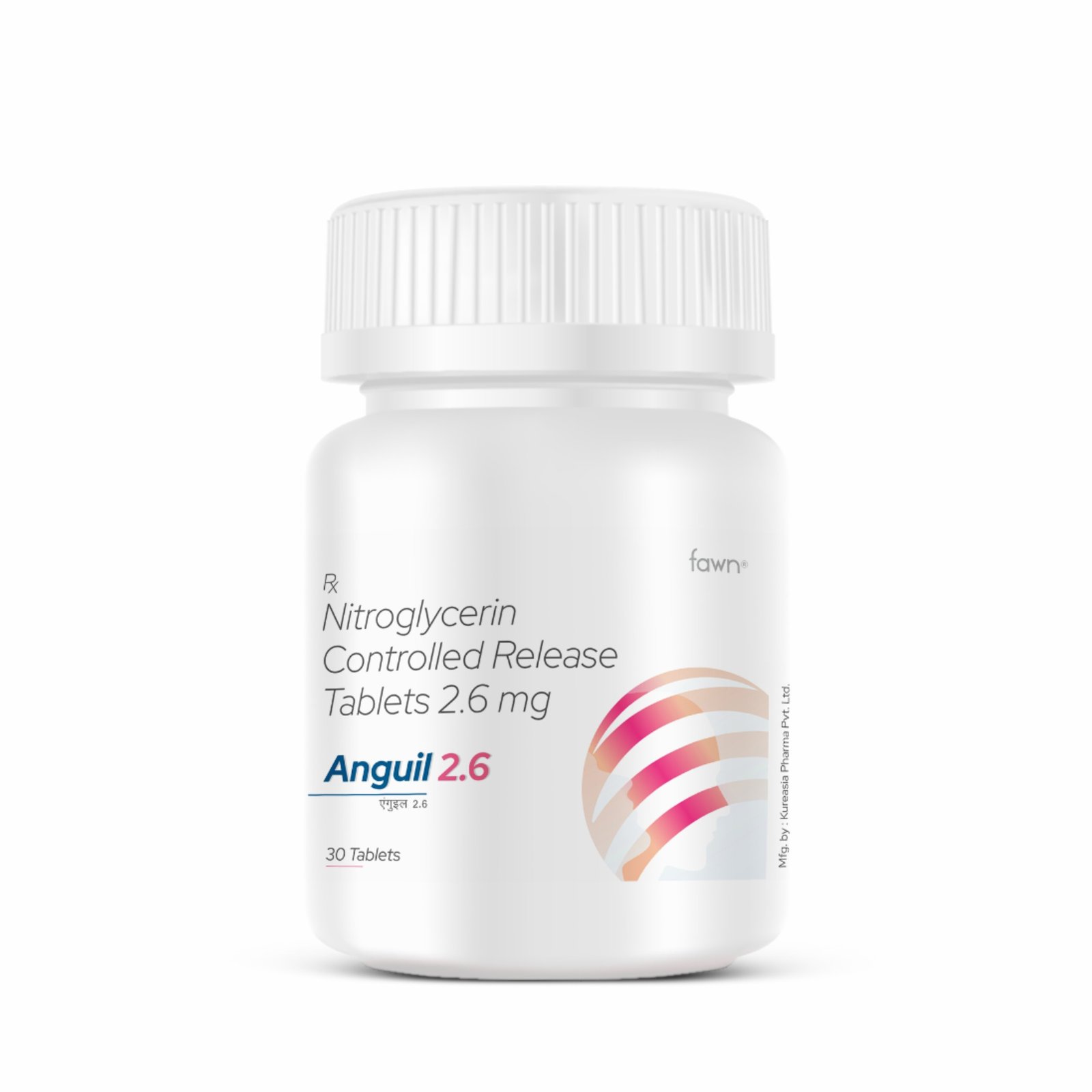 Nitroglycerin Controlled Release Tablets 2.6 mg  - ANGUIL 2.6 Tablets