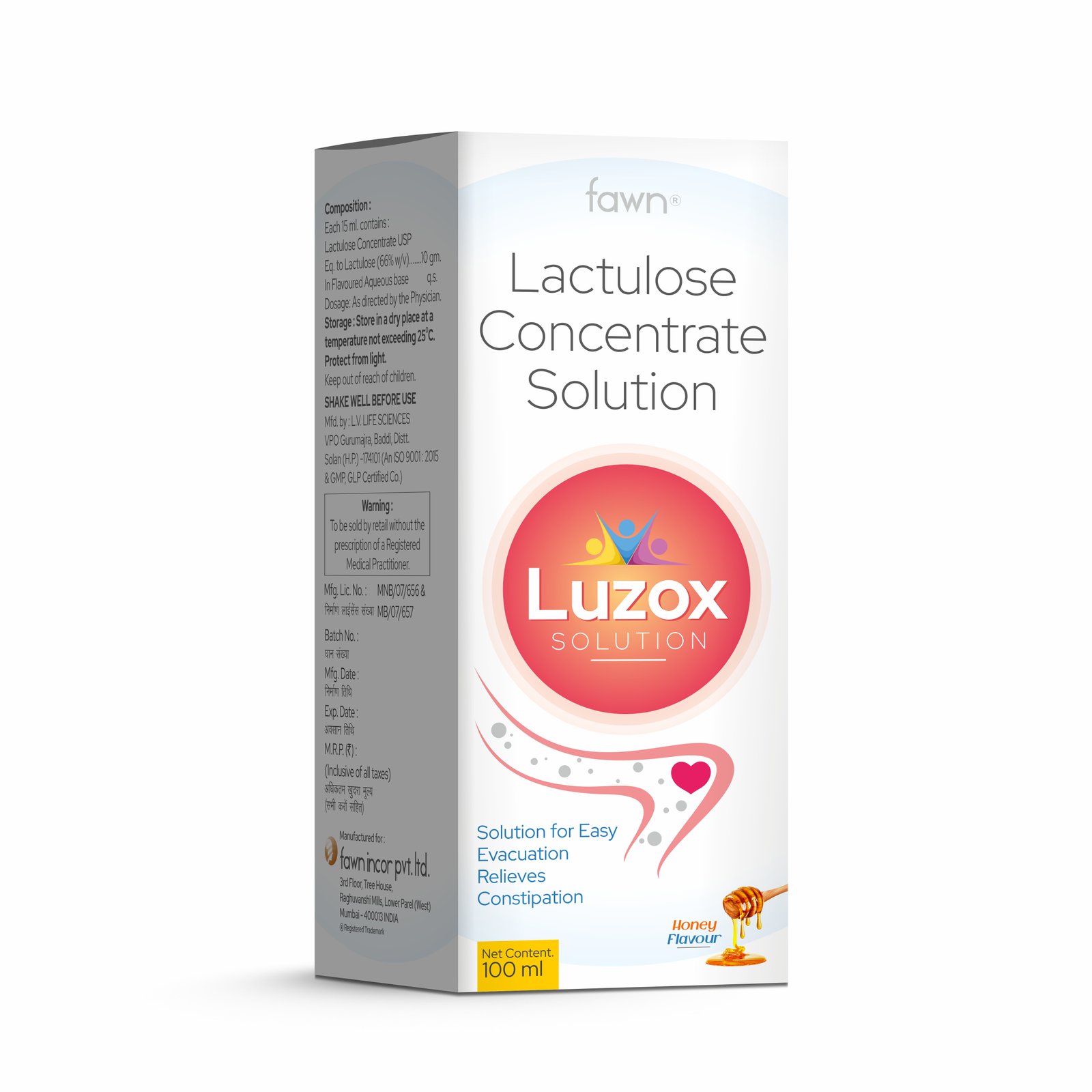 Lactulose Concentrate Solution - LUZOX 100