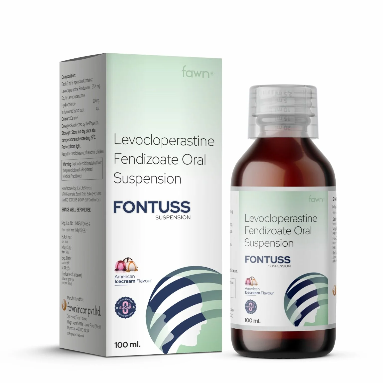 Levocloperastine Fendizoate Oral Suspension - FONTUSS