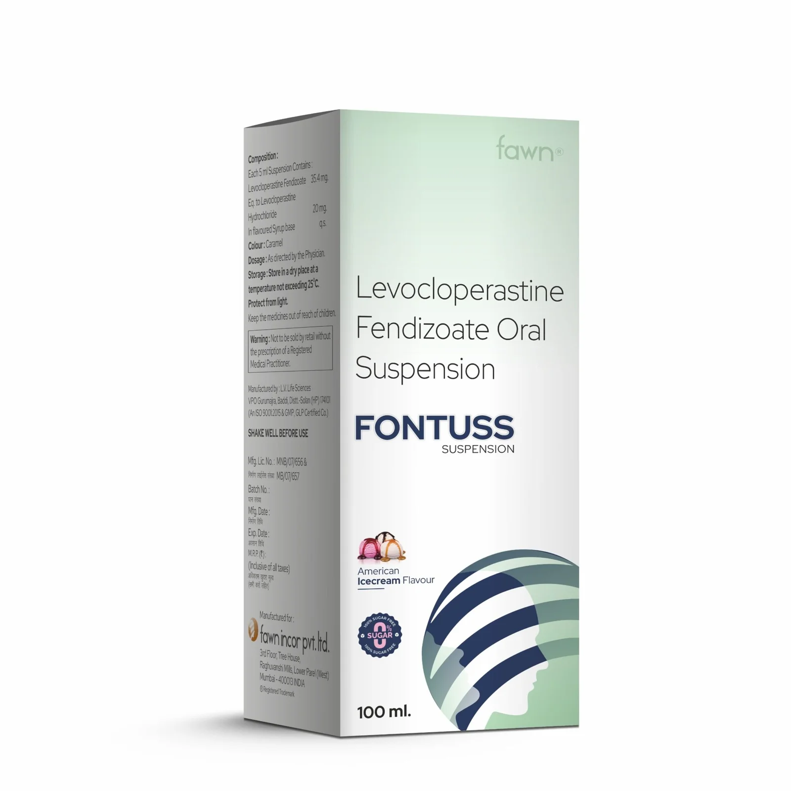 Levocloperastine Fendizoate Oral Suspension - FONTUSS