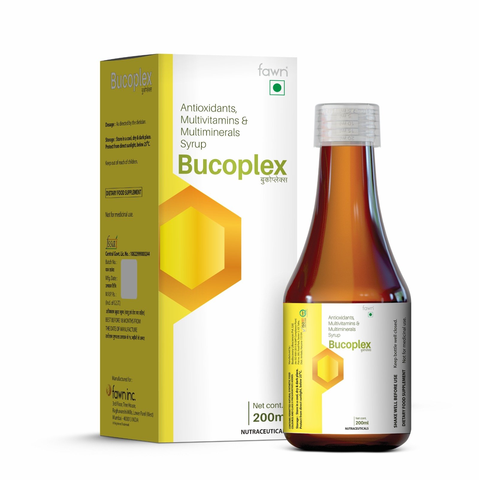 Antioxidant Multivitamin & Multimineral Syrup - BUCOPLEX