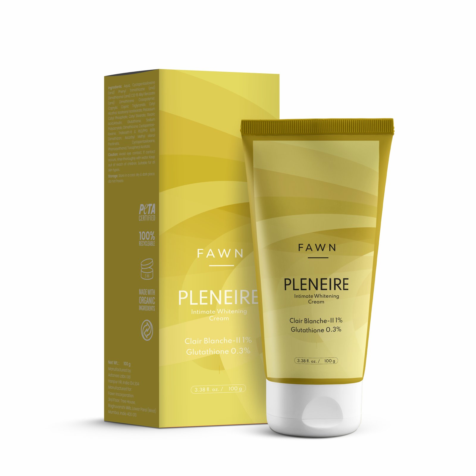Intimate Whitening Cream - PLENEIRE