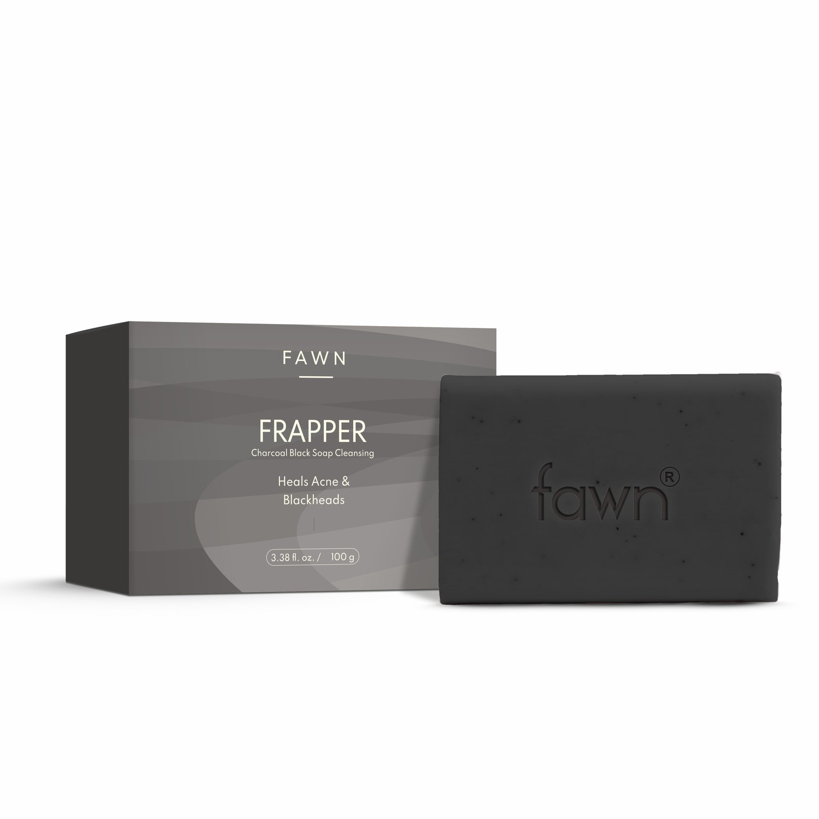 Charcoal Black Soap - FRAPPER