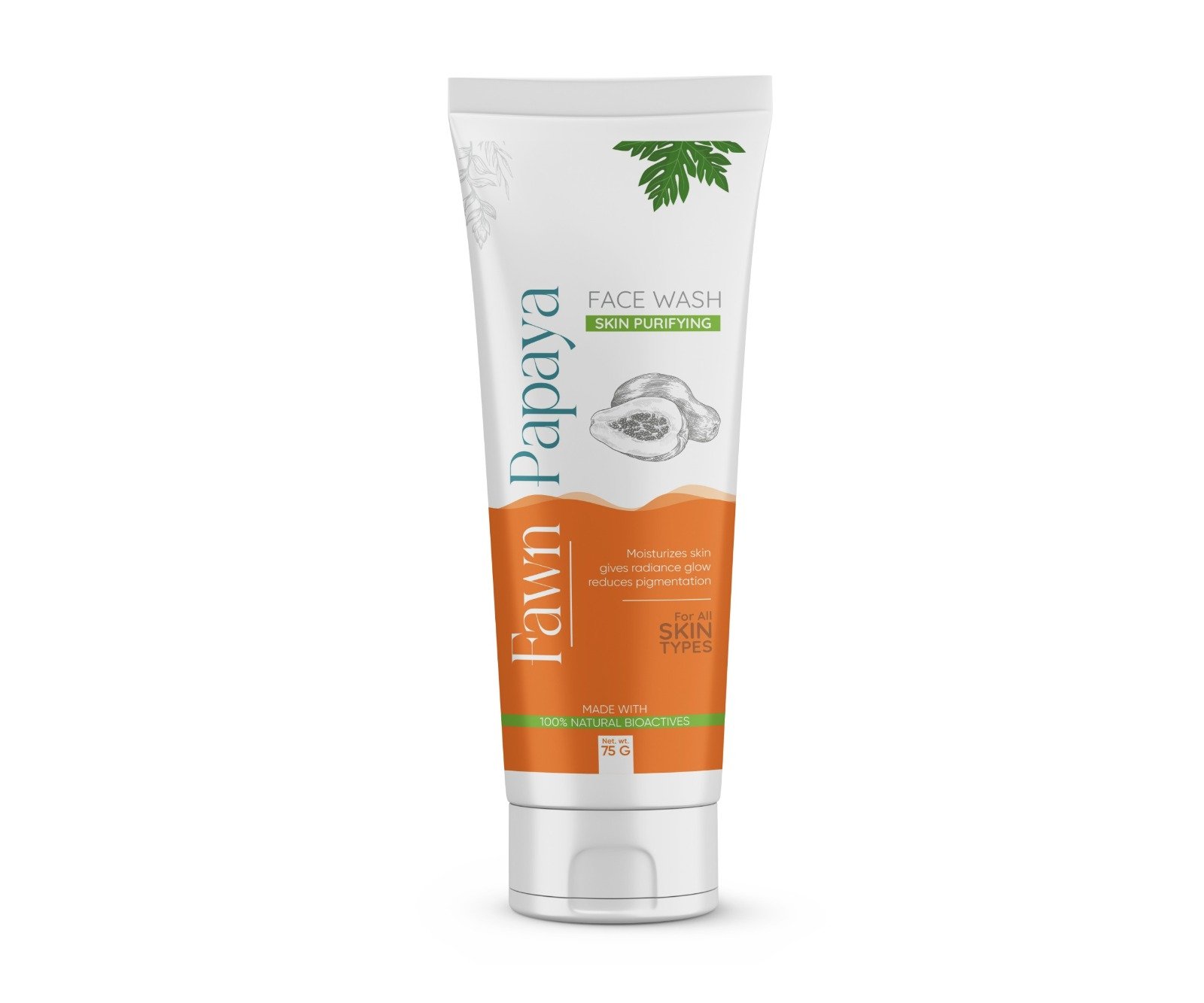 Papaya Face Wash - FAWN PAPAYA