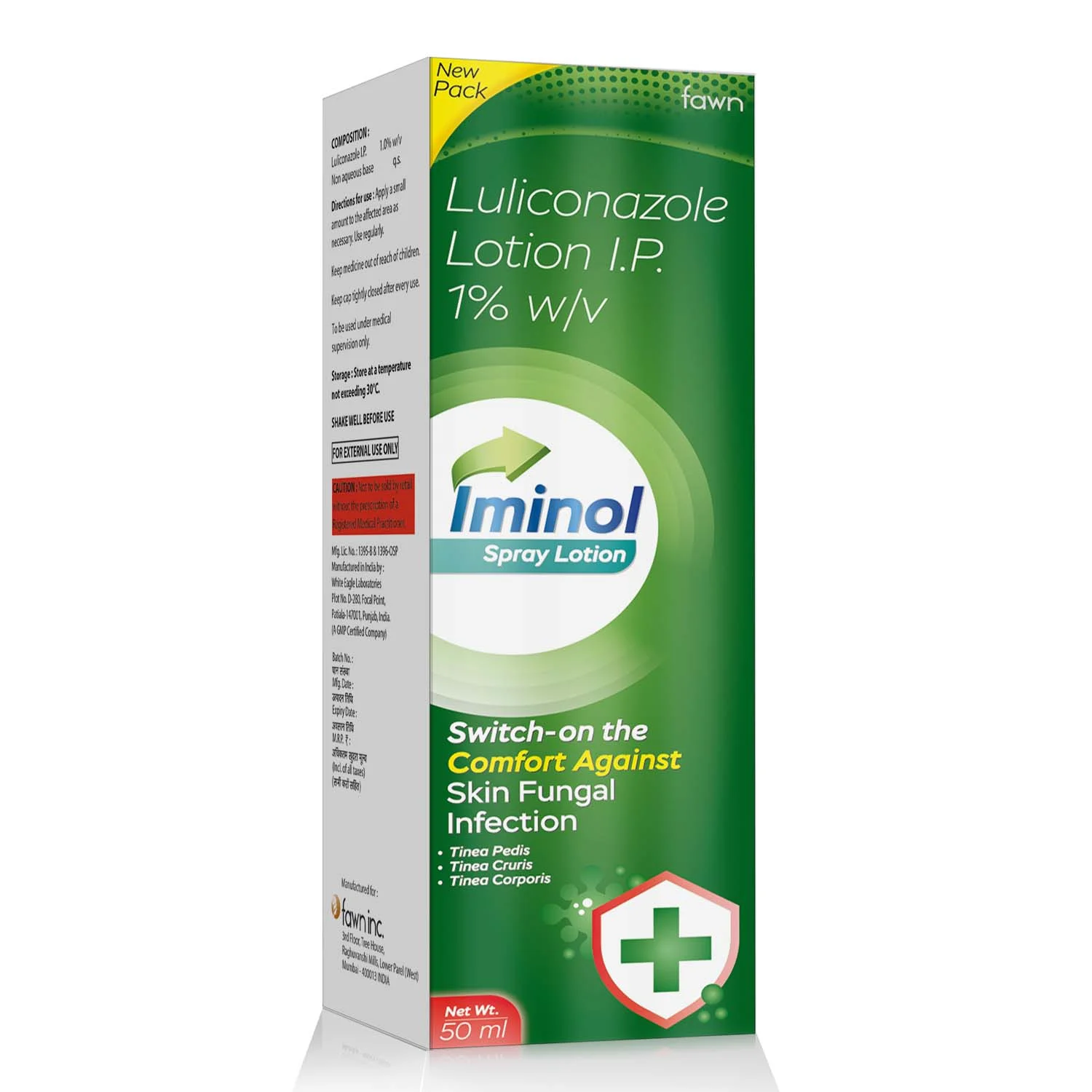 Luliconazole lotion Spray - IMINOL Spray