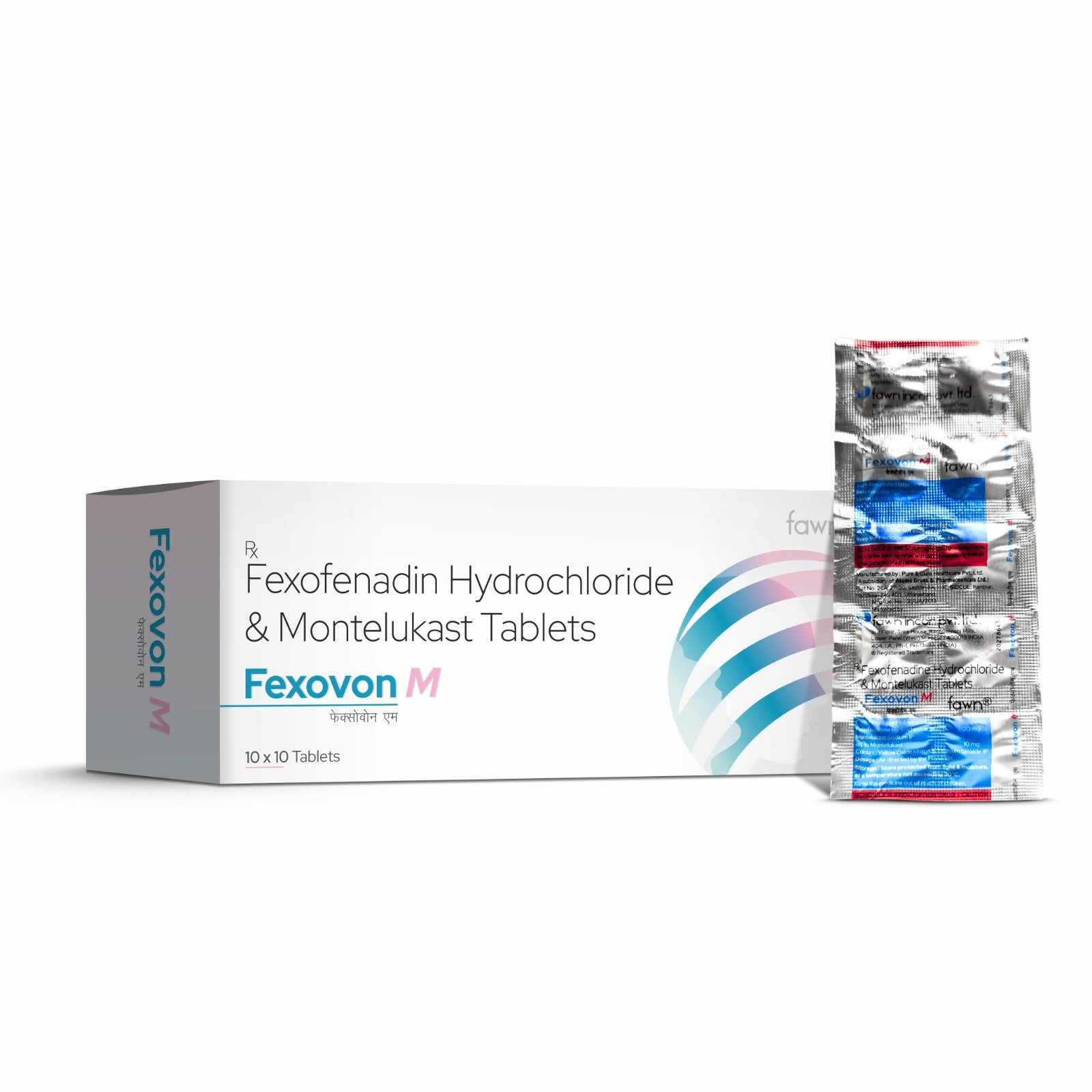 Fexofenadine Hydrochloride & Montelukast Tablets - FEXOVON M Tablets image 2