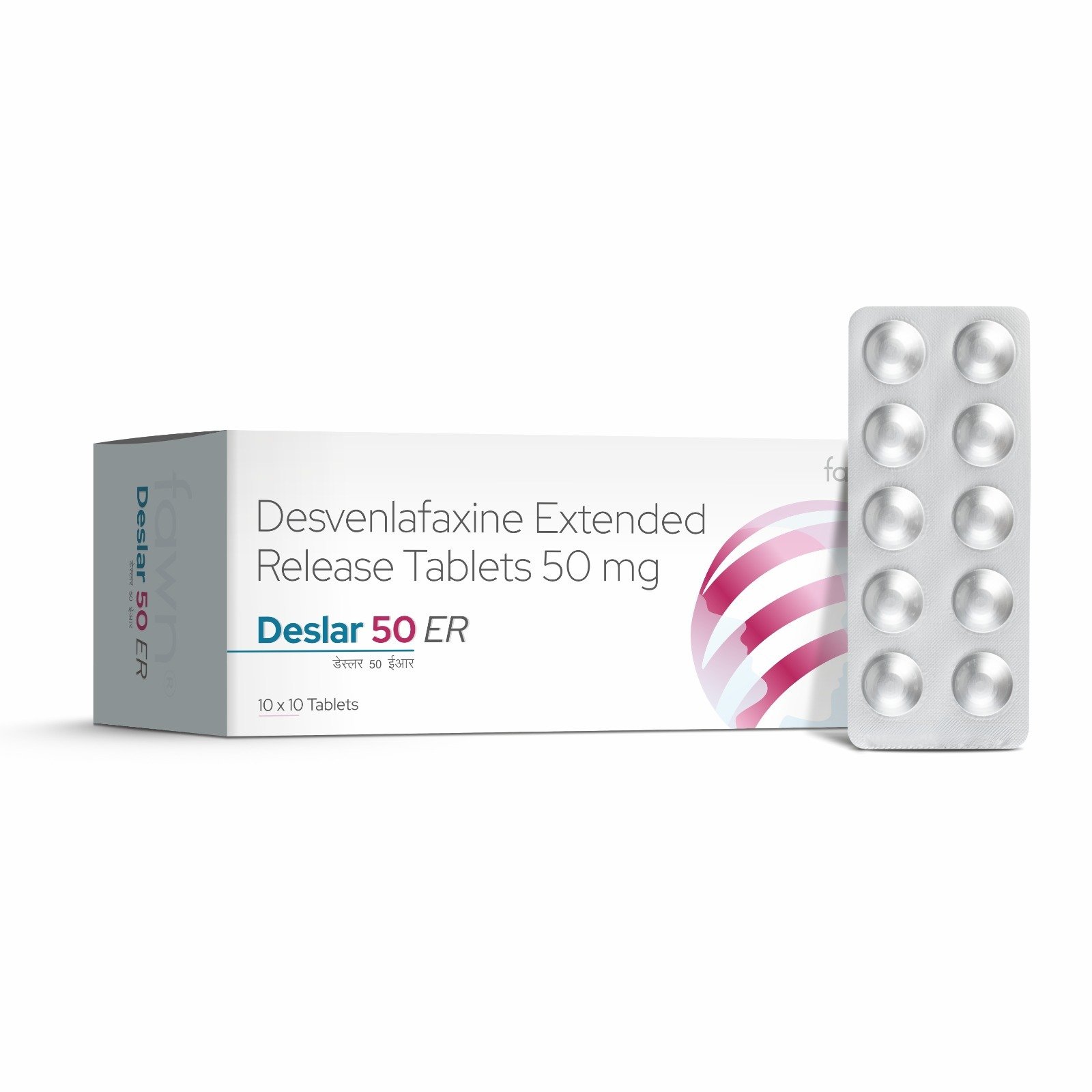 Desvenlafaxine Extended Release Tablets - DESLAR 50