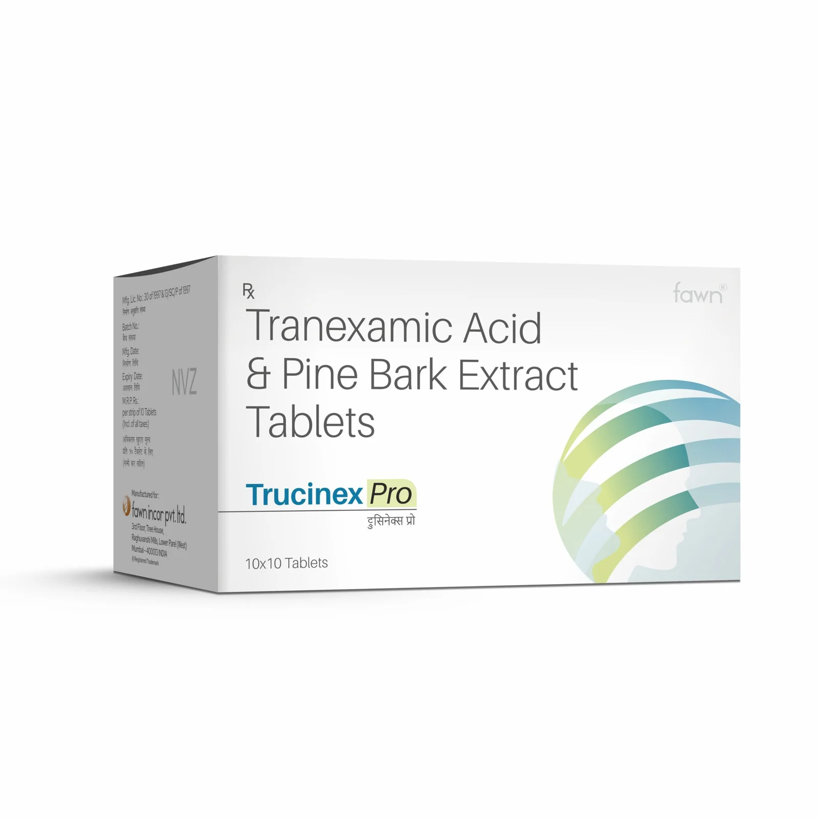 Tranexamic Acid & Pine Bark Extract Tablets - TRUCINEX PRO
