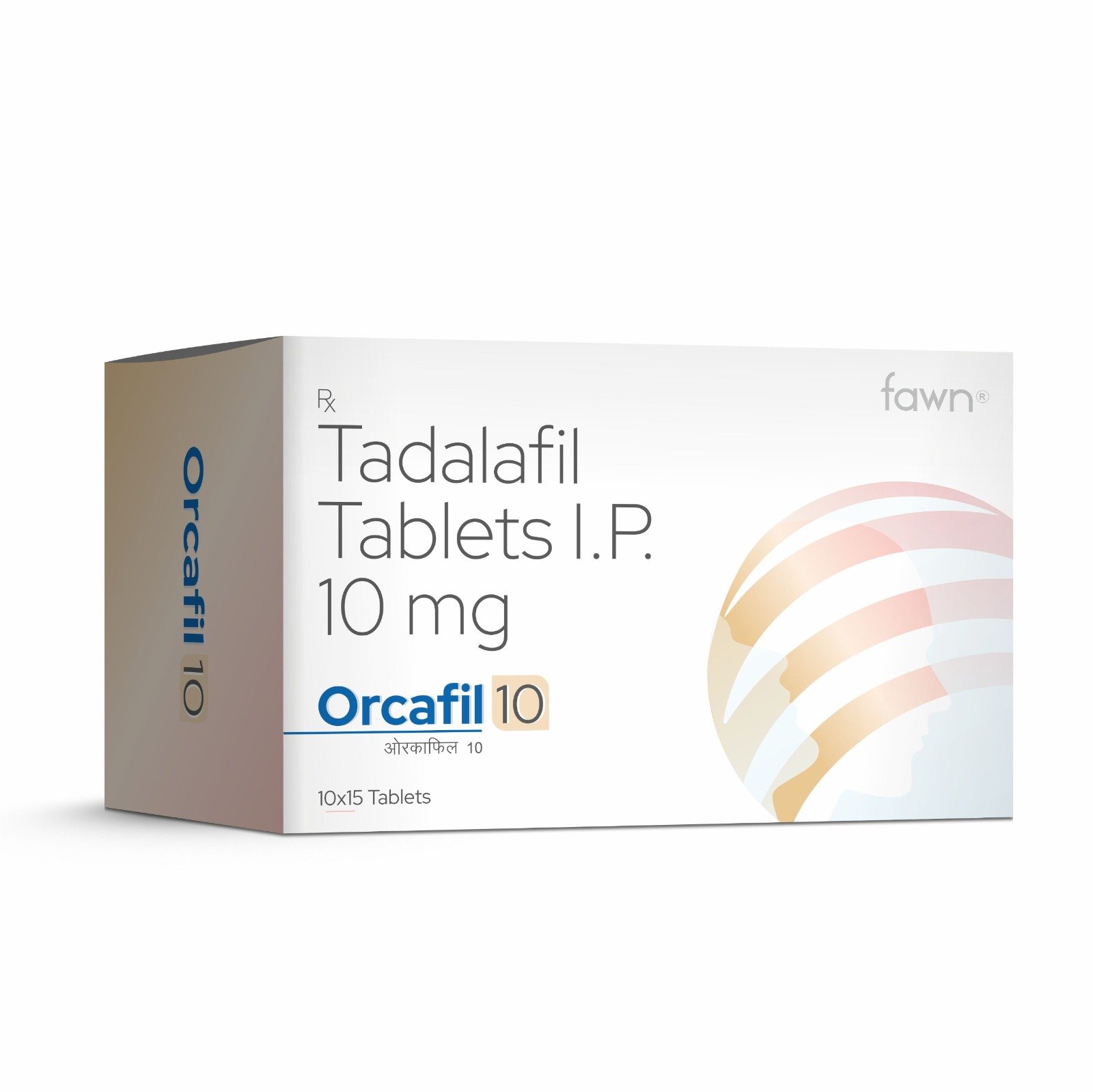 Tadalafil Tablets IP 10 Mg - ORCAFIL 10 Tablets