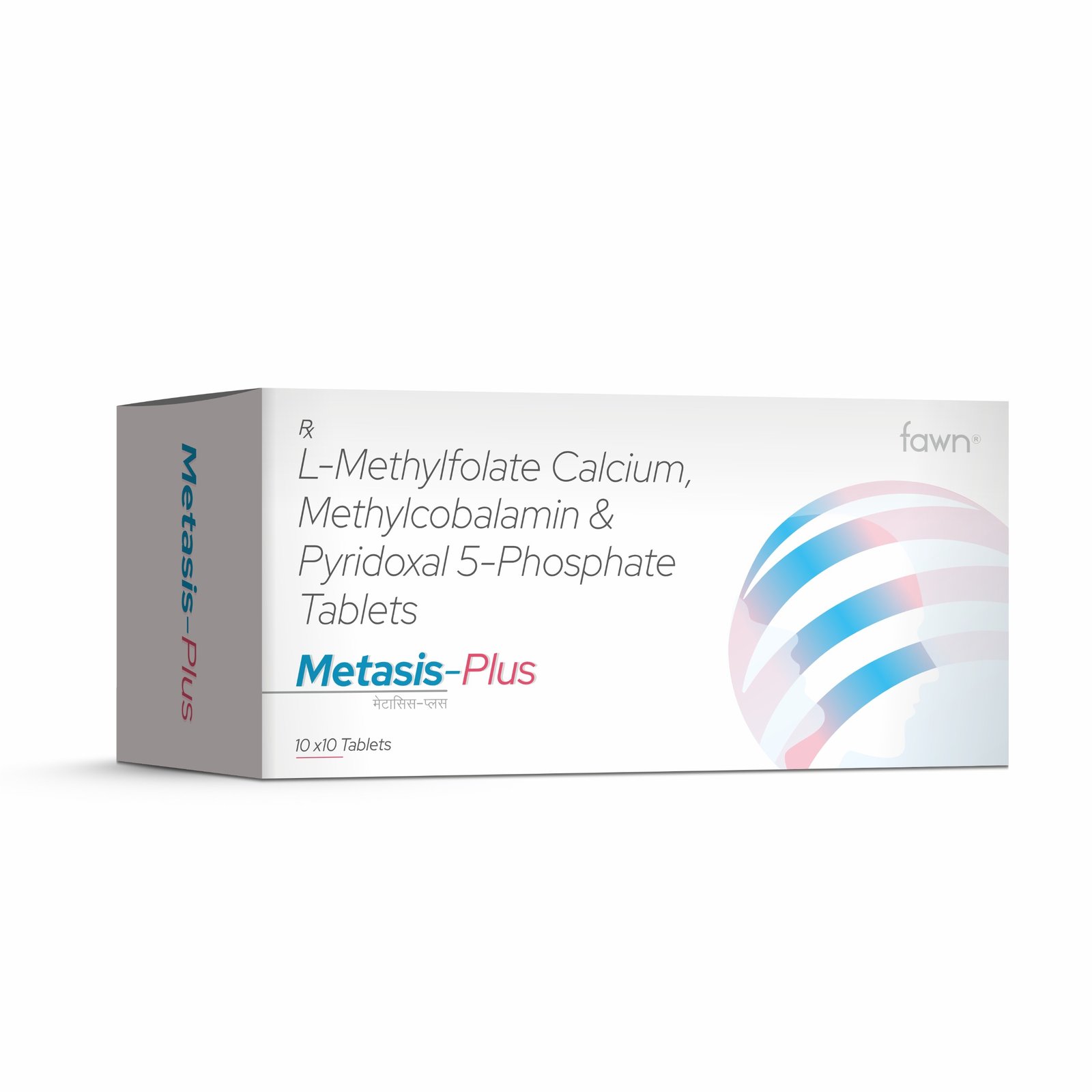 L-Methylfolate, Calcium Pyridoxal 5-Phosphate & Methylcobalamin Tablets  - METASIS PLUS