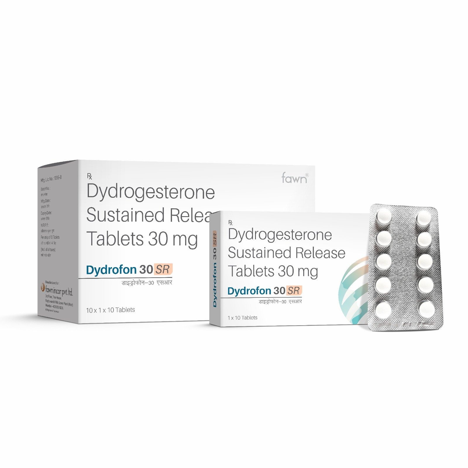 Dydrogesterone Sustained Release Tablets 30 Mg -DYDROFON 30 SR