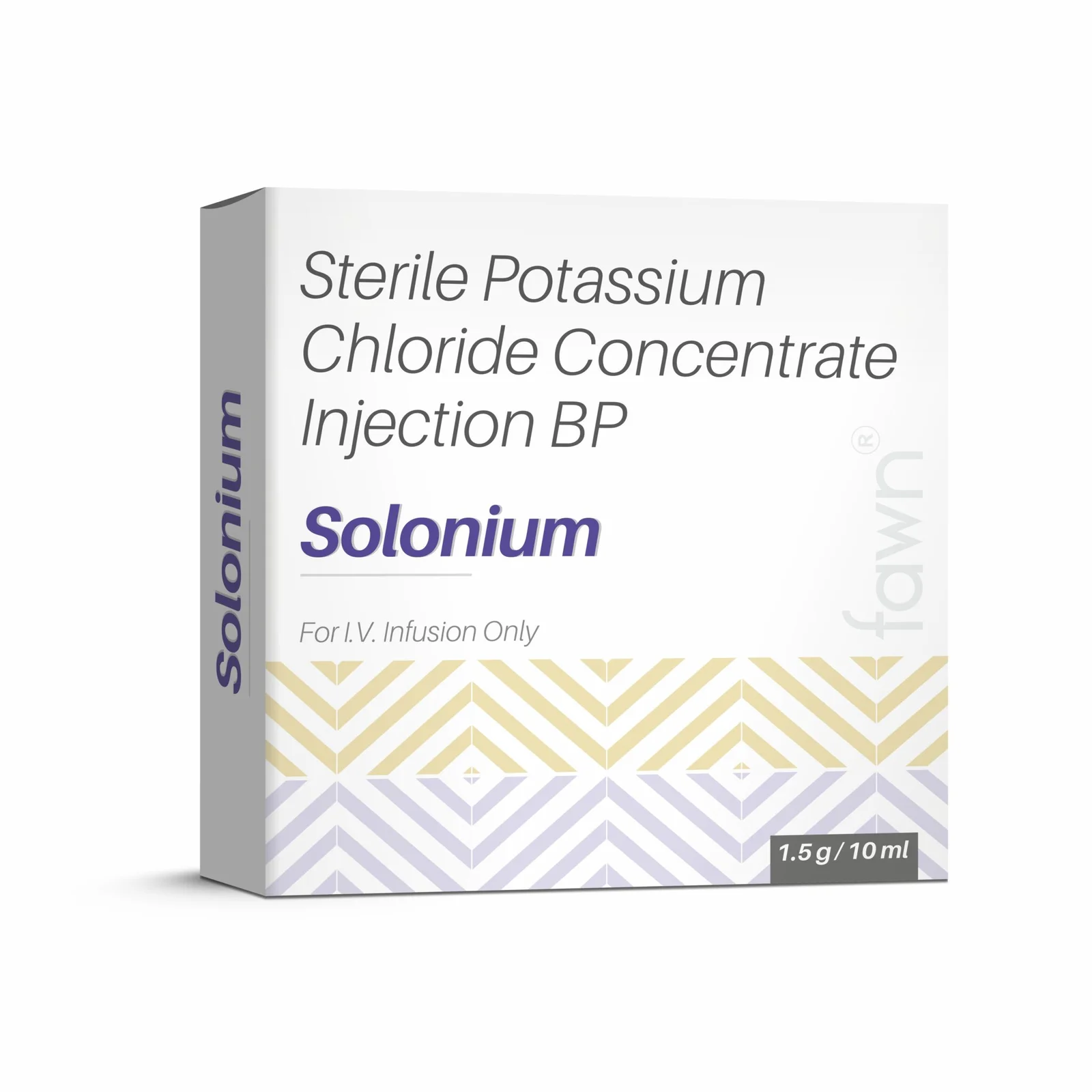 Sterile Potassium Chloride Concentrate Injection BP - SOLONIUM Injection