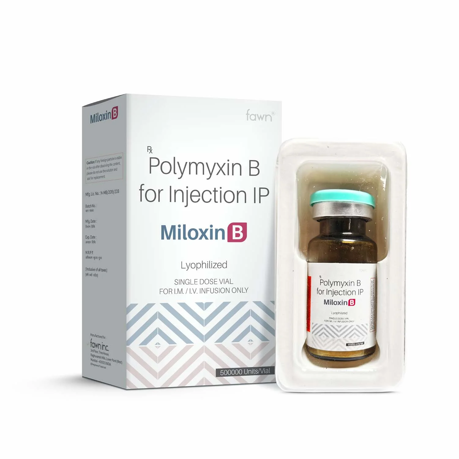Polymyxin B for Injection IP - MILOXIN B