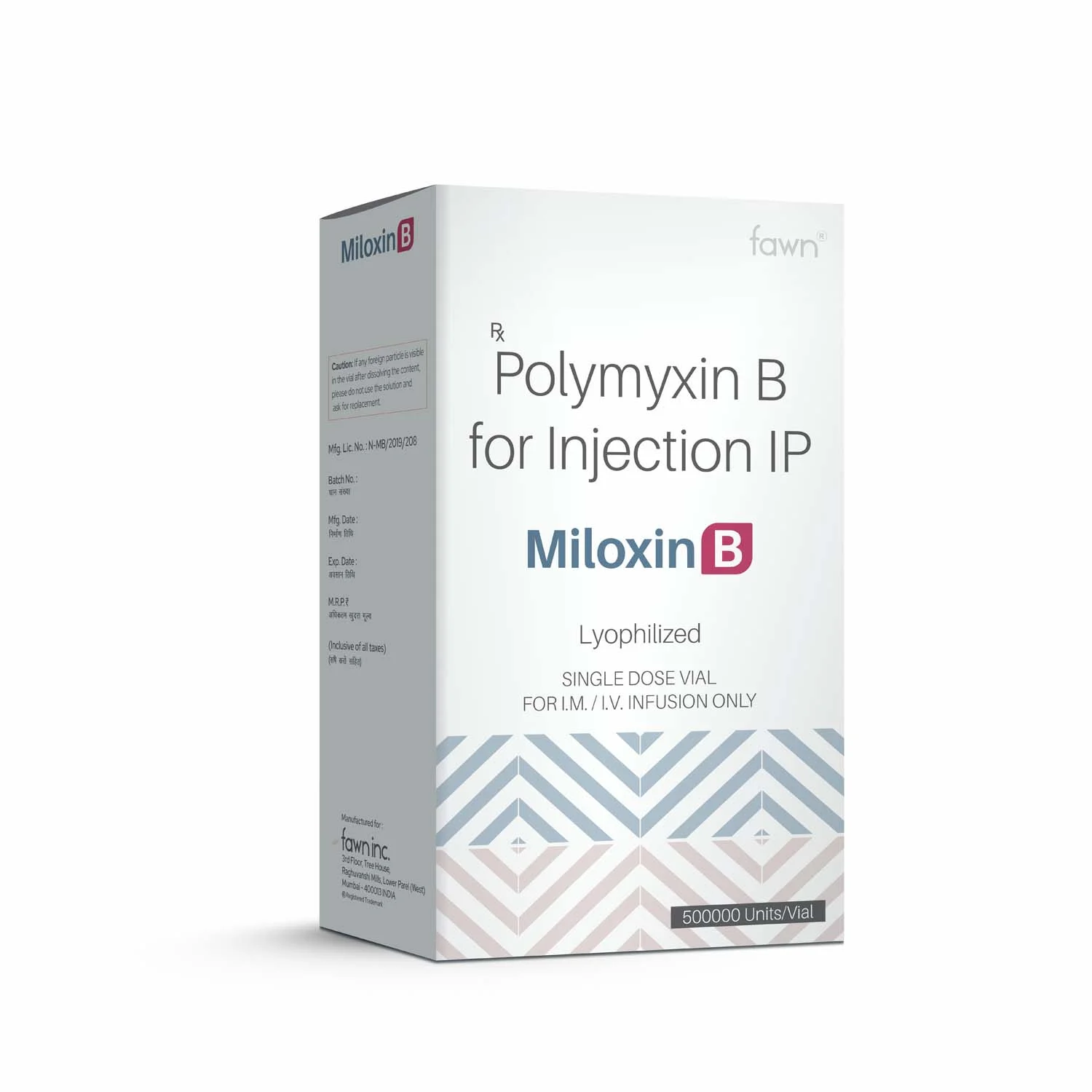Polymyxin B for Injection IP - MILOXIN B