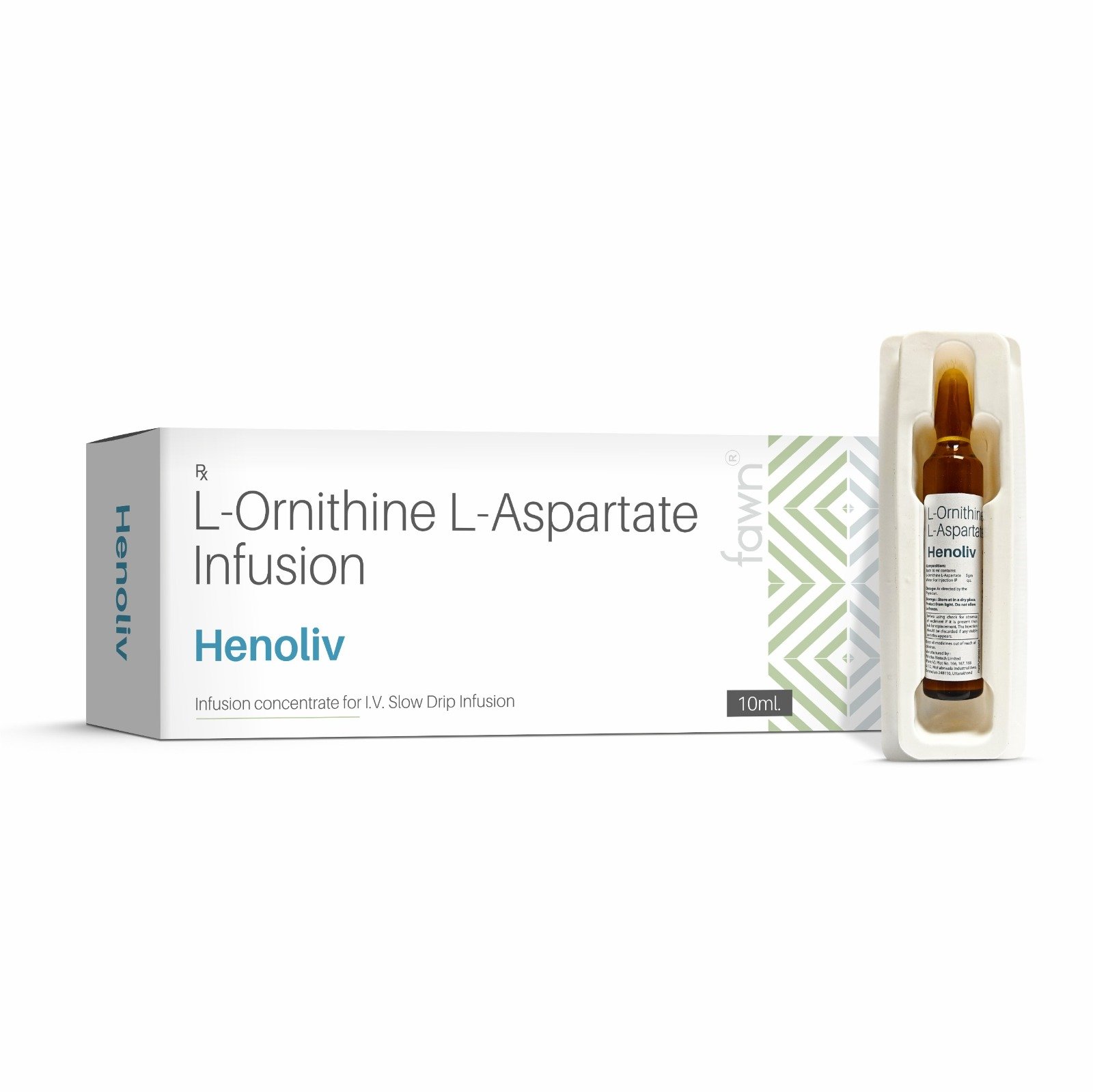 L-Ornithine L-Aspartate Infusion - HENOLIV Infusion image 2
