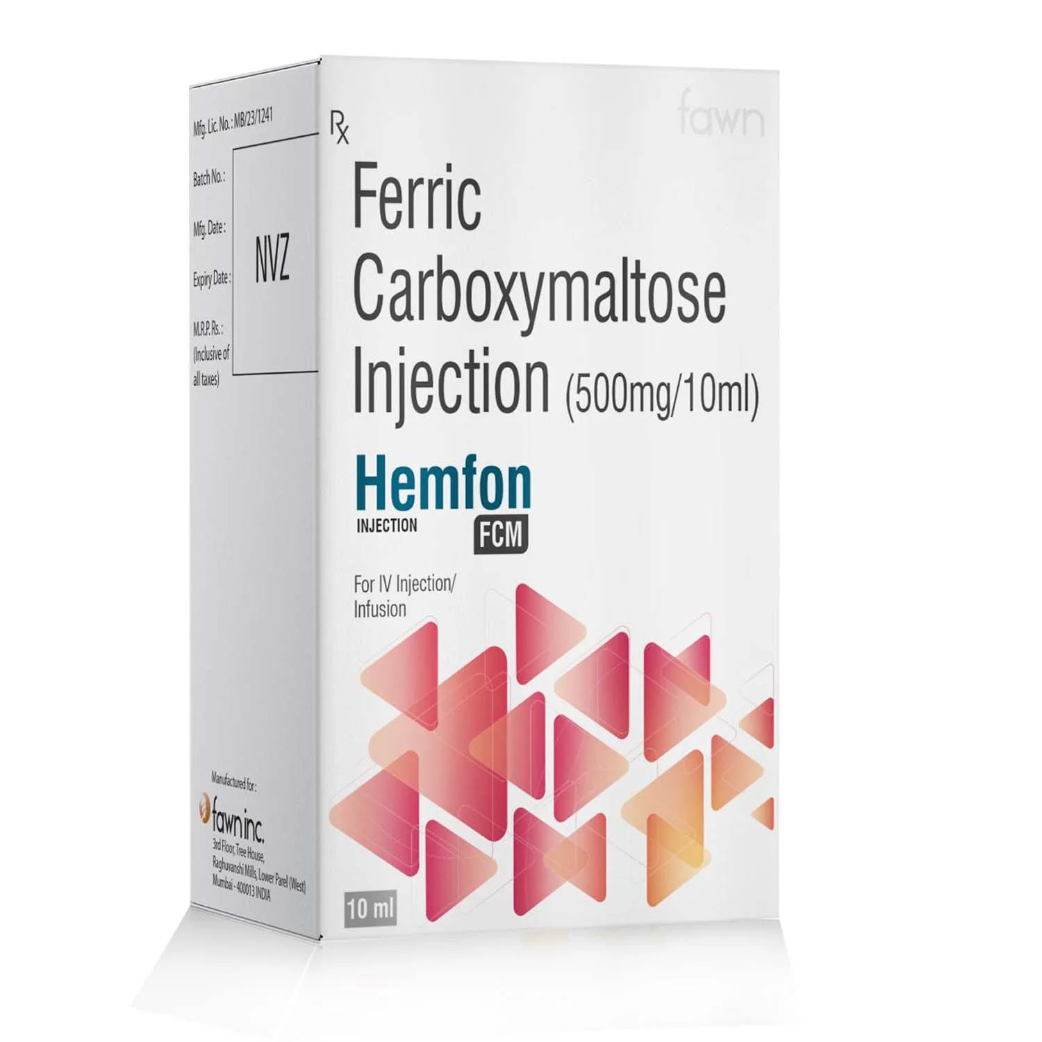 Ferric Carboxymaltose Injection - HEMFON FCM