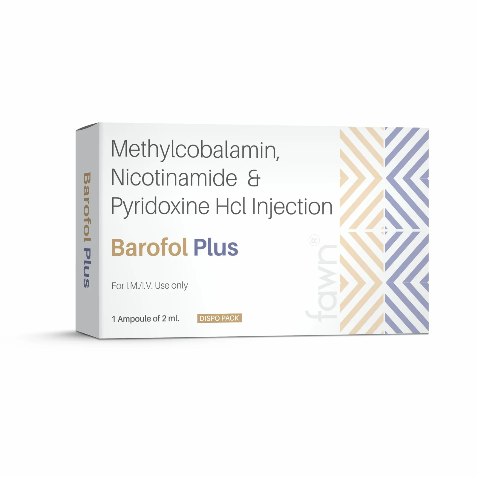 Methylcobalamin Nicotinamide & Pyridoxine HCl Injection - BAROFOL PLUS Injection