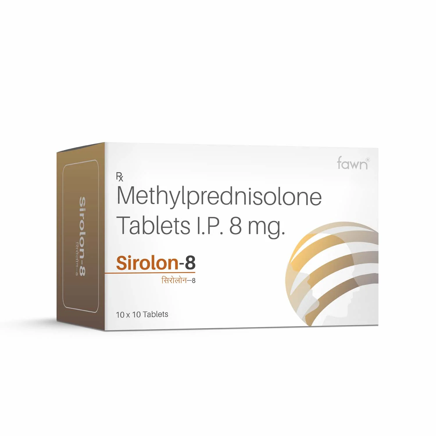Methylprednisolone Tablets IP 8 Mg - SIROLON 8