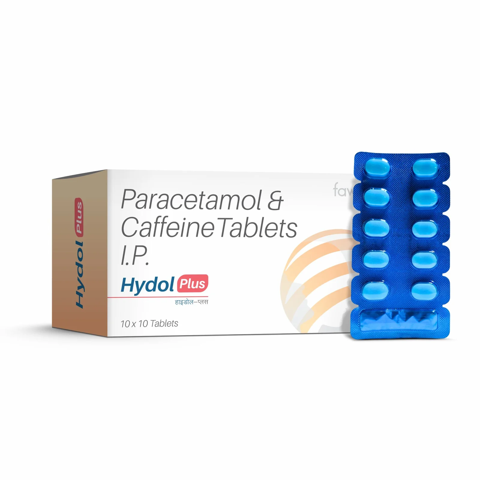 Paracetamol & Caffeine Tablets IP - HYDOL PLUS